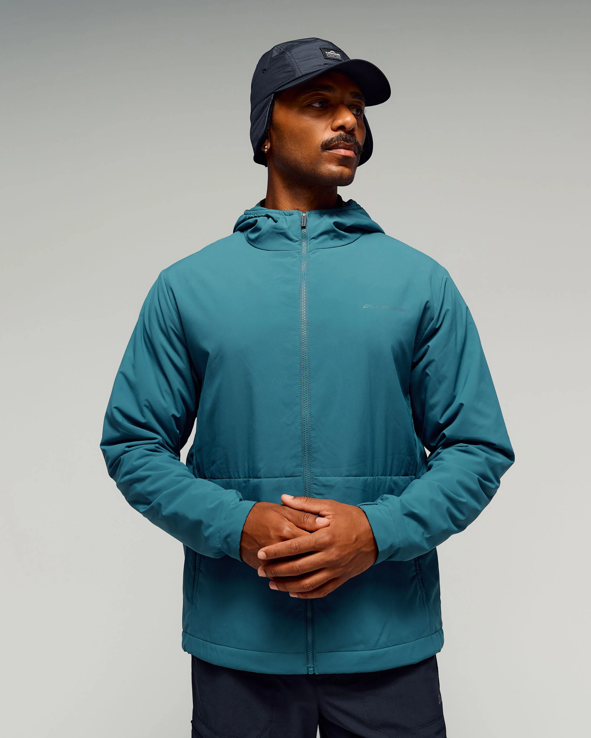 Men's Anytime LT Insulated Hooded Jacket - Ocean