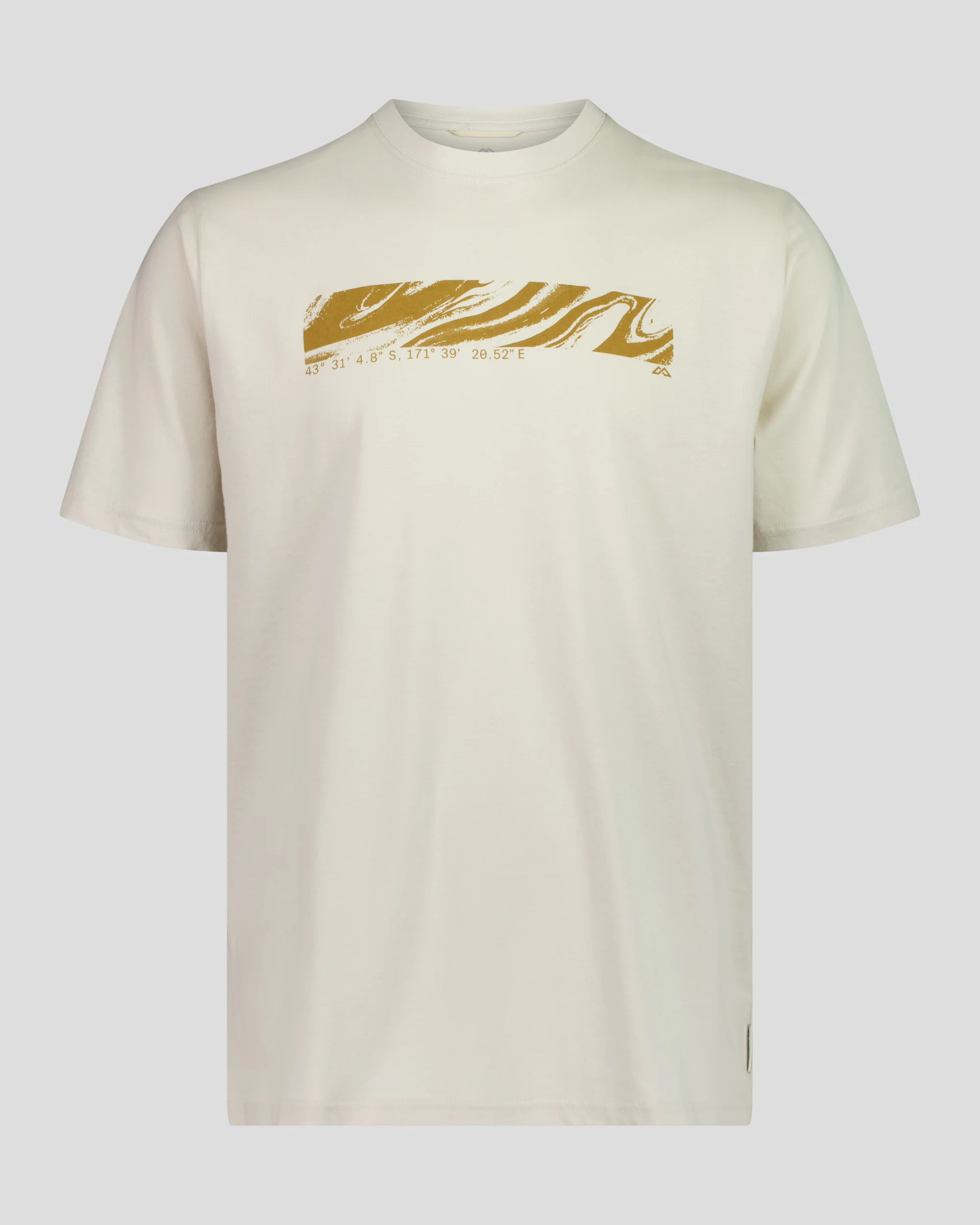 Men's Braided River Organic Cotton T-Shirt - Shroom