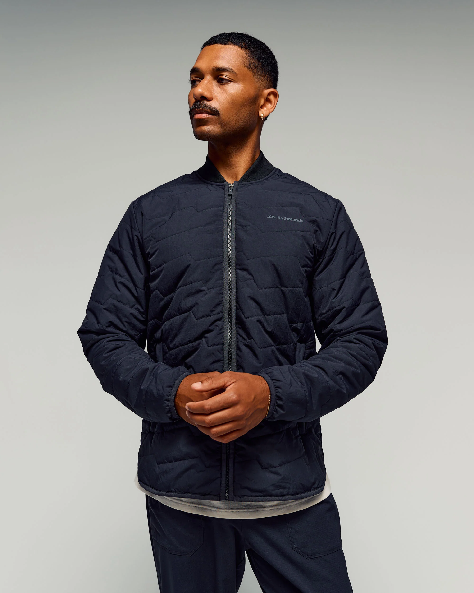 Men's Citytrek 2L Rain Insulated 3in1 Parka - Black Stingray - Image 2
