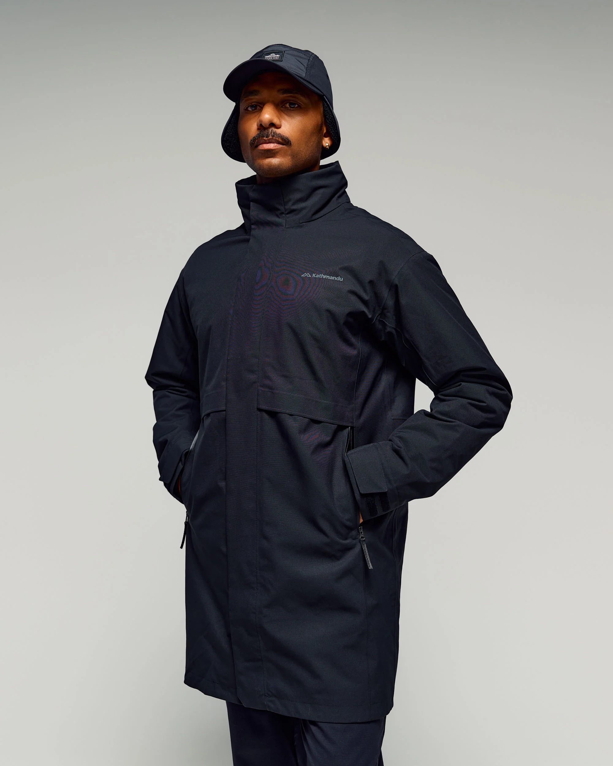 Men's Citytrek 2L Rain Insulated 3in1 Parka - Black Stingray - Image 7