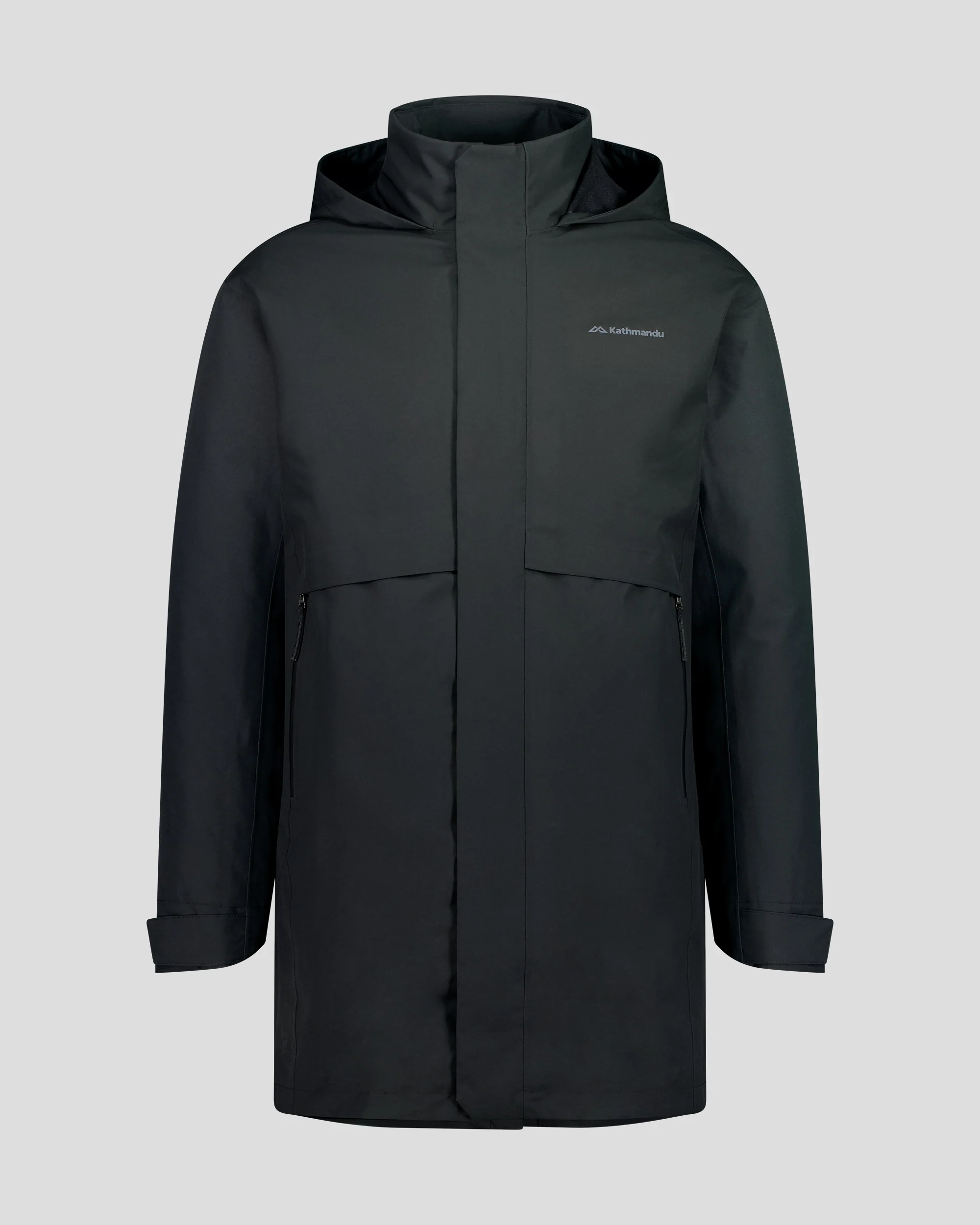 Men's Citytrek 2L Rain Insulated 3in1 Parka - Black Stingray - Image 8