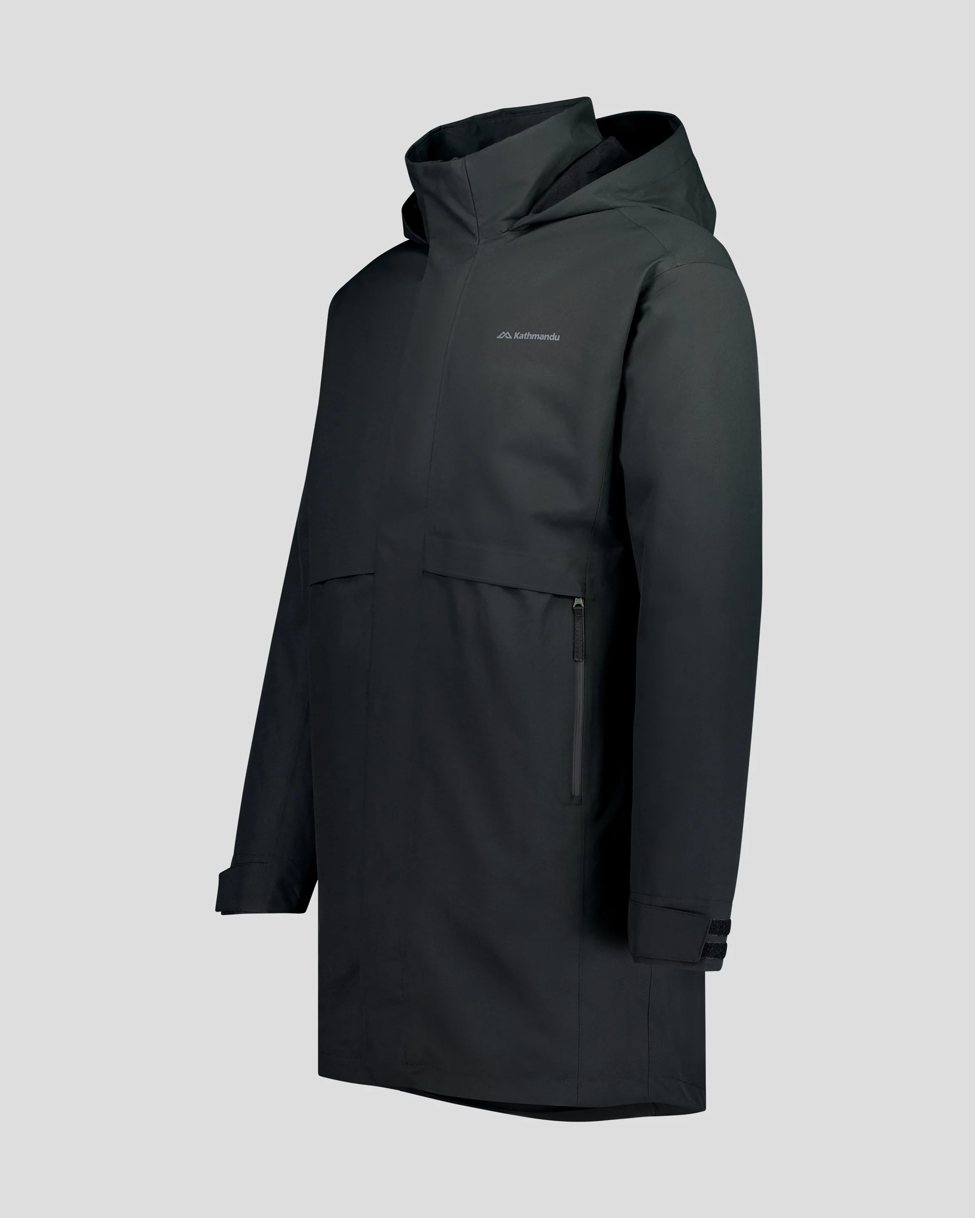 Men's Citytrek 2L Rain Insulated 3in1 Parka - Black Stingray - Image 9