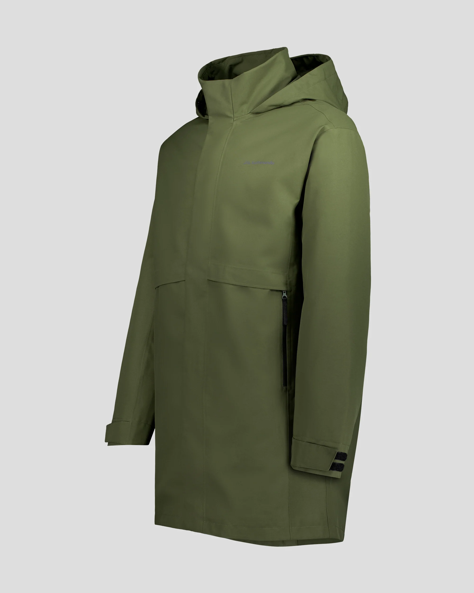 Men's Citytrek 2L Rain Insulated 3in1 Parka - Light Moss - Image 10