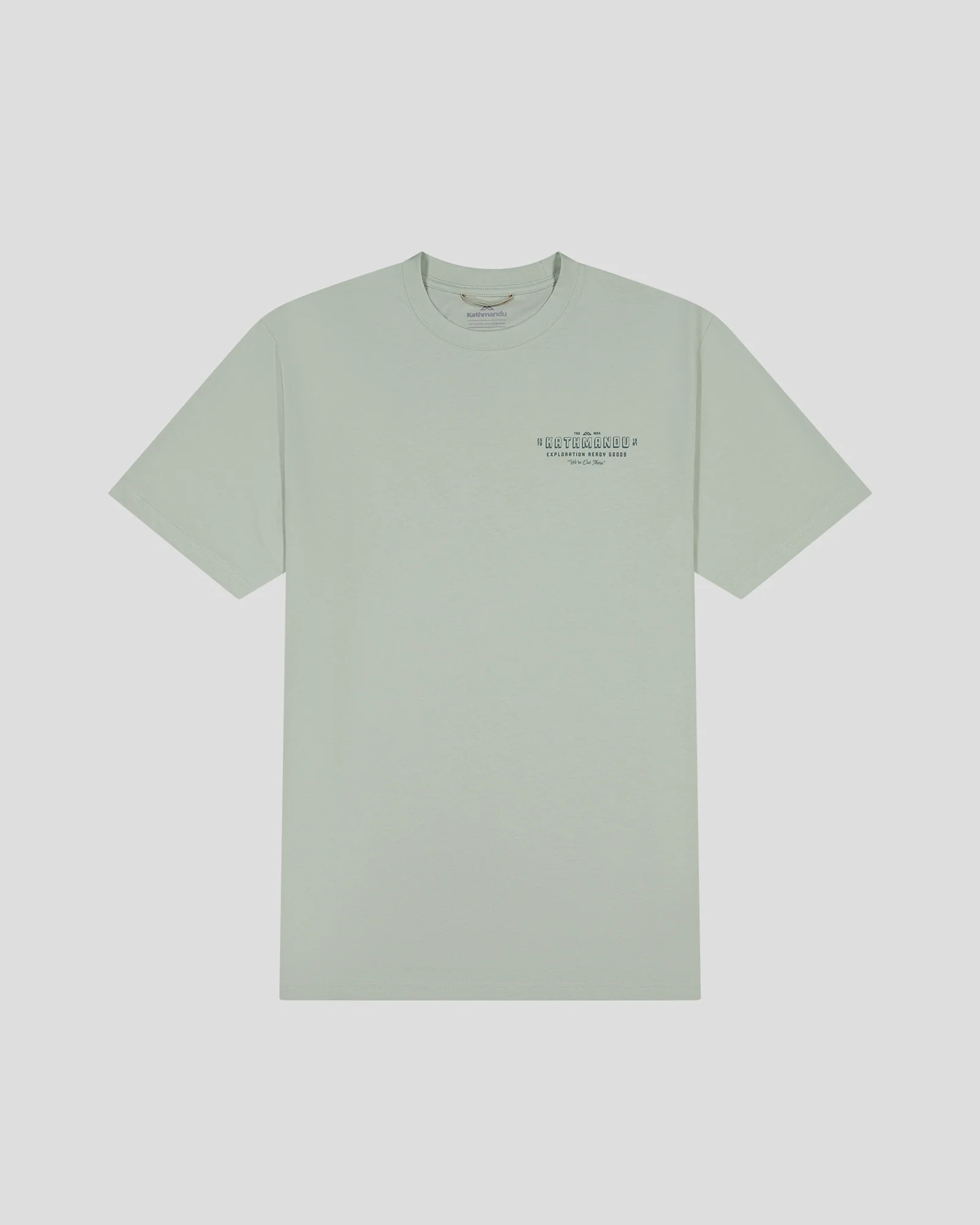 Men's Exploration Organic Cotton T-Shirt - Light Sage