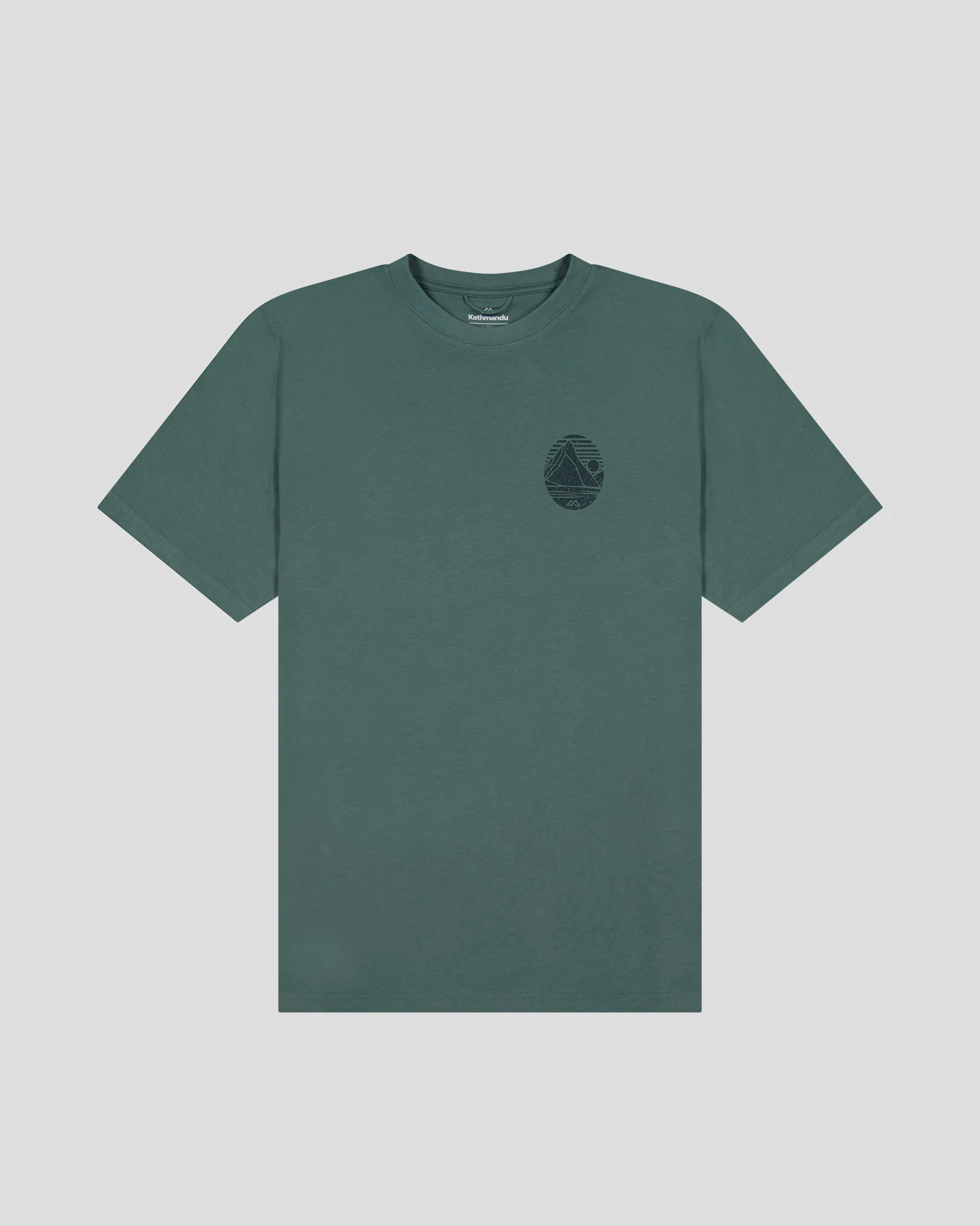 Men’s Mitre Peak Organic Cotton T-Shirt - Light Forest