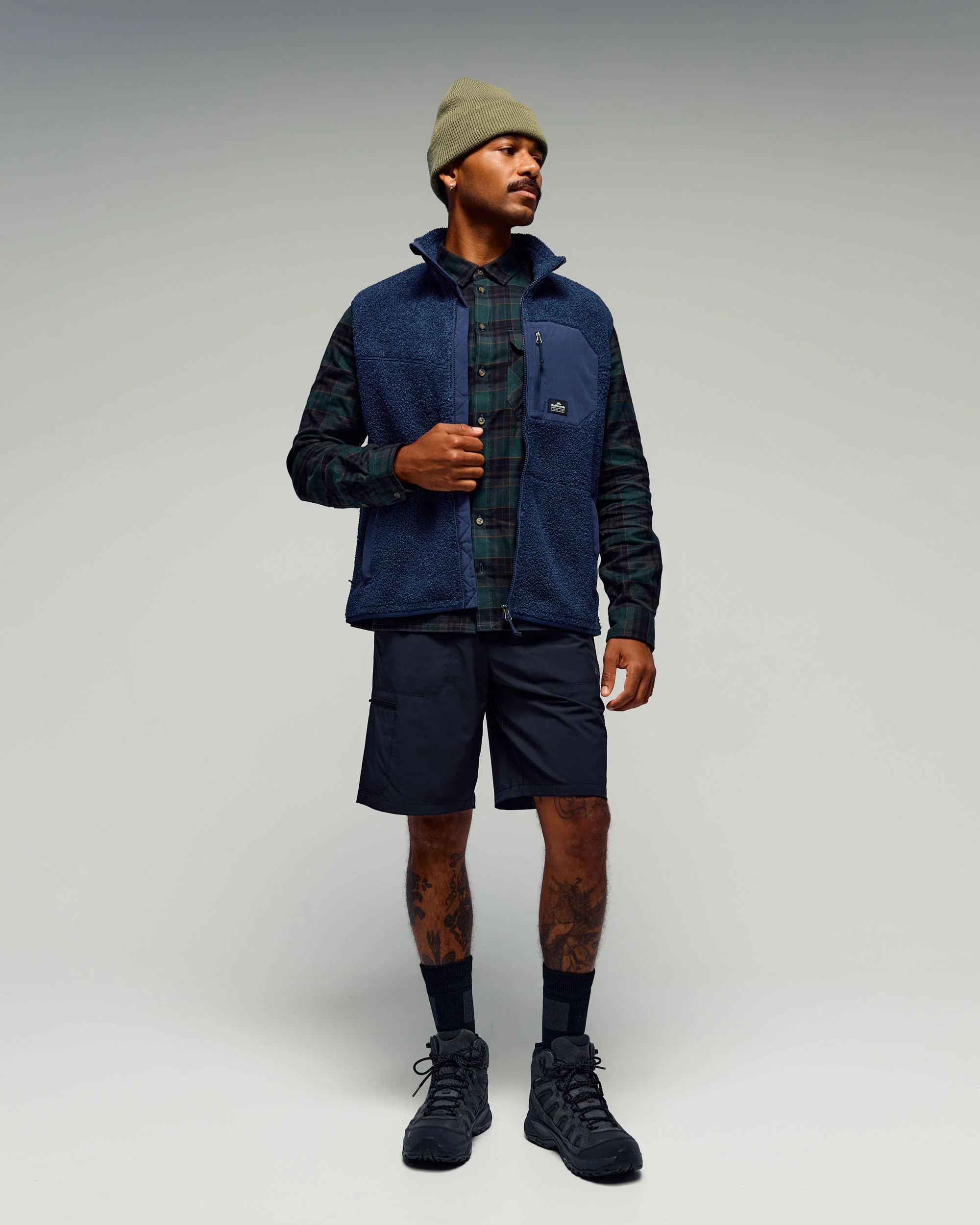 Men's Retreat Carrillon Long Sleeve Shirt - Deep Forest Plaid - Image 2