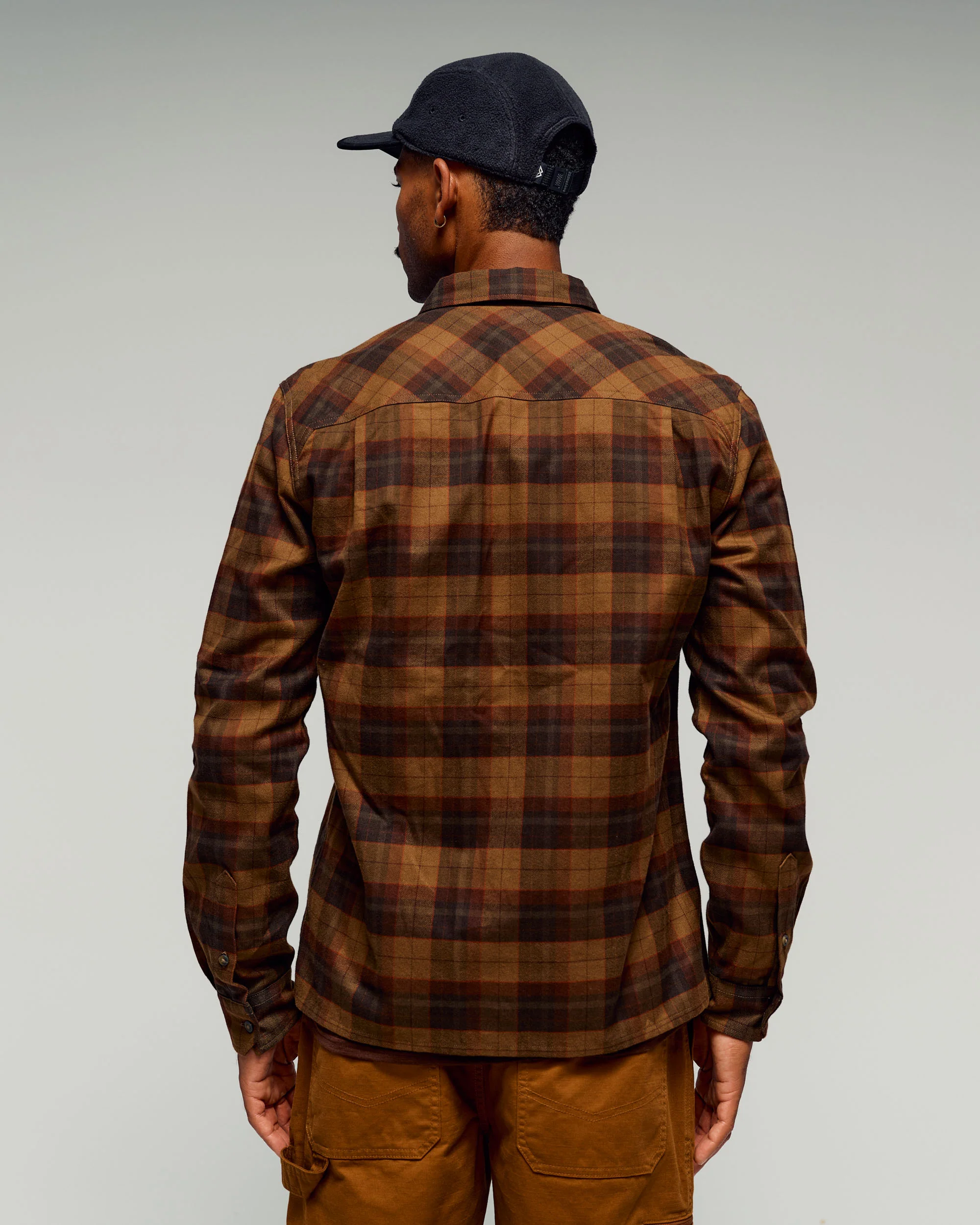 Men's Retreat Carrillon Long Sleeve Shirt - Liquer Plaid - Image 4