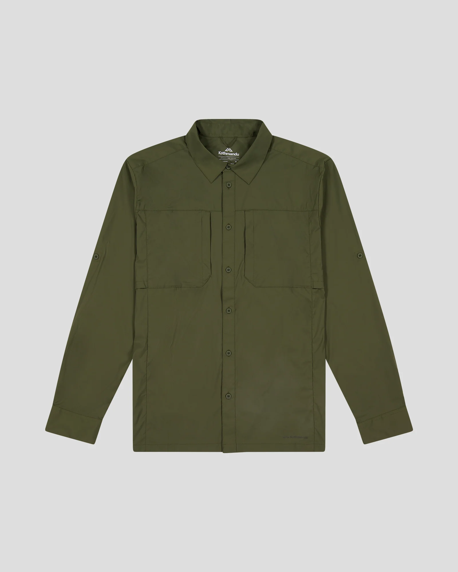 Men’s Ridge UPF Long Sleeve Shirt - Light Moss - Image 8