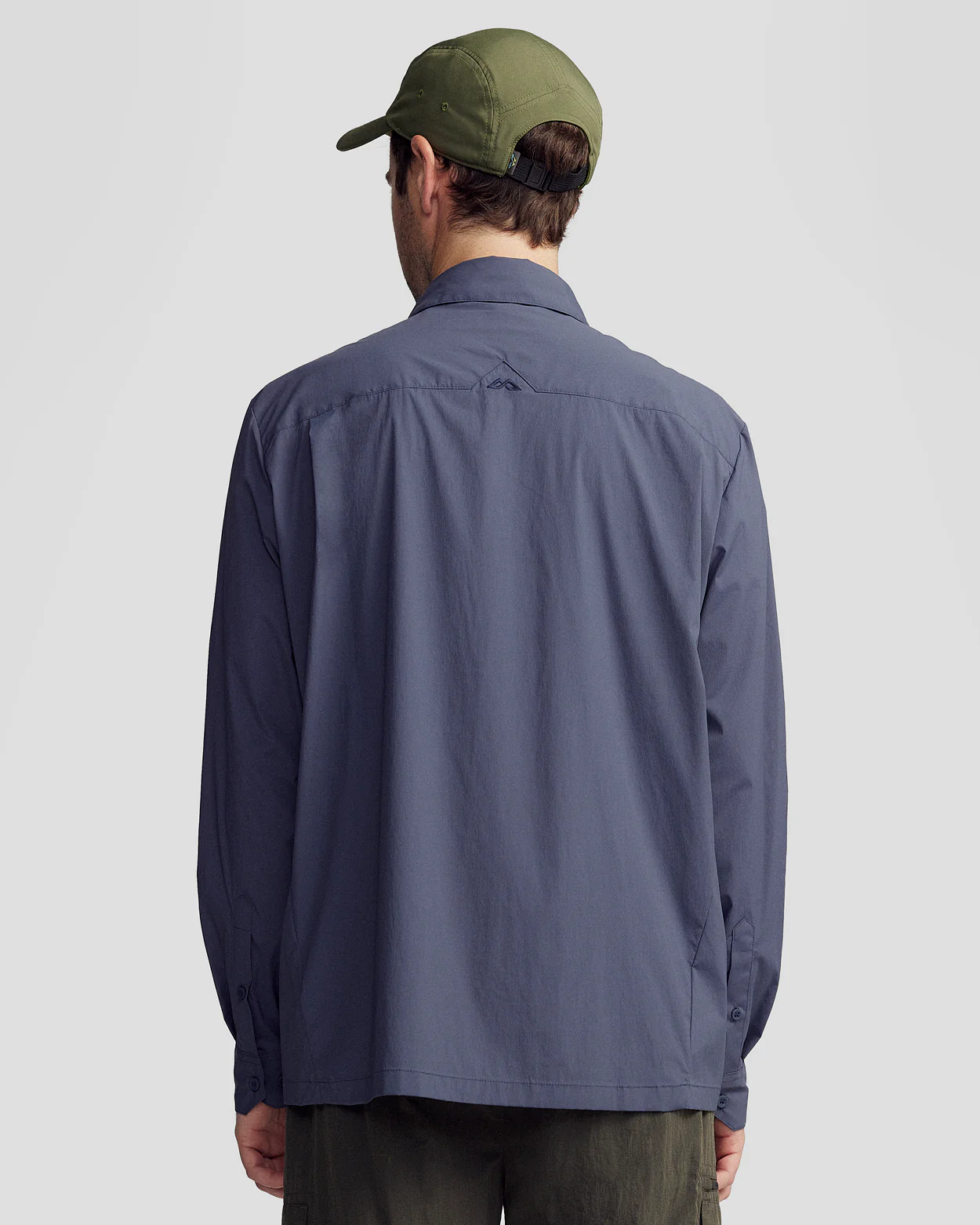 Men’s Ridge UPF Long Sleeve Shirt - Mid Navy - Image 3