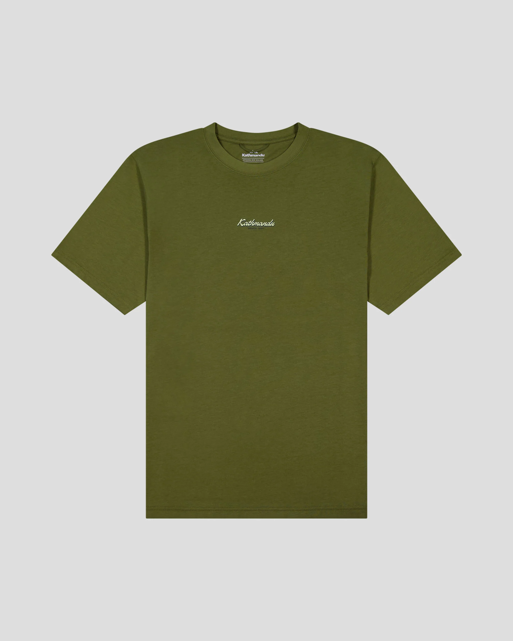 Men’s River Organic Cotton T-shirt  -  Dark Fern - Image 7