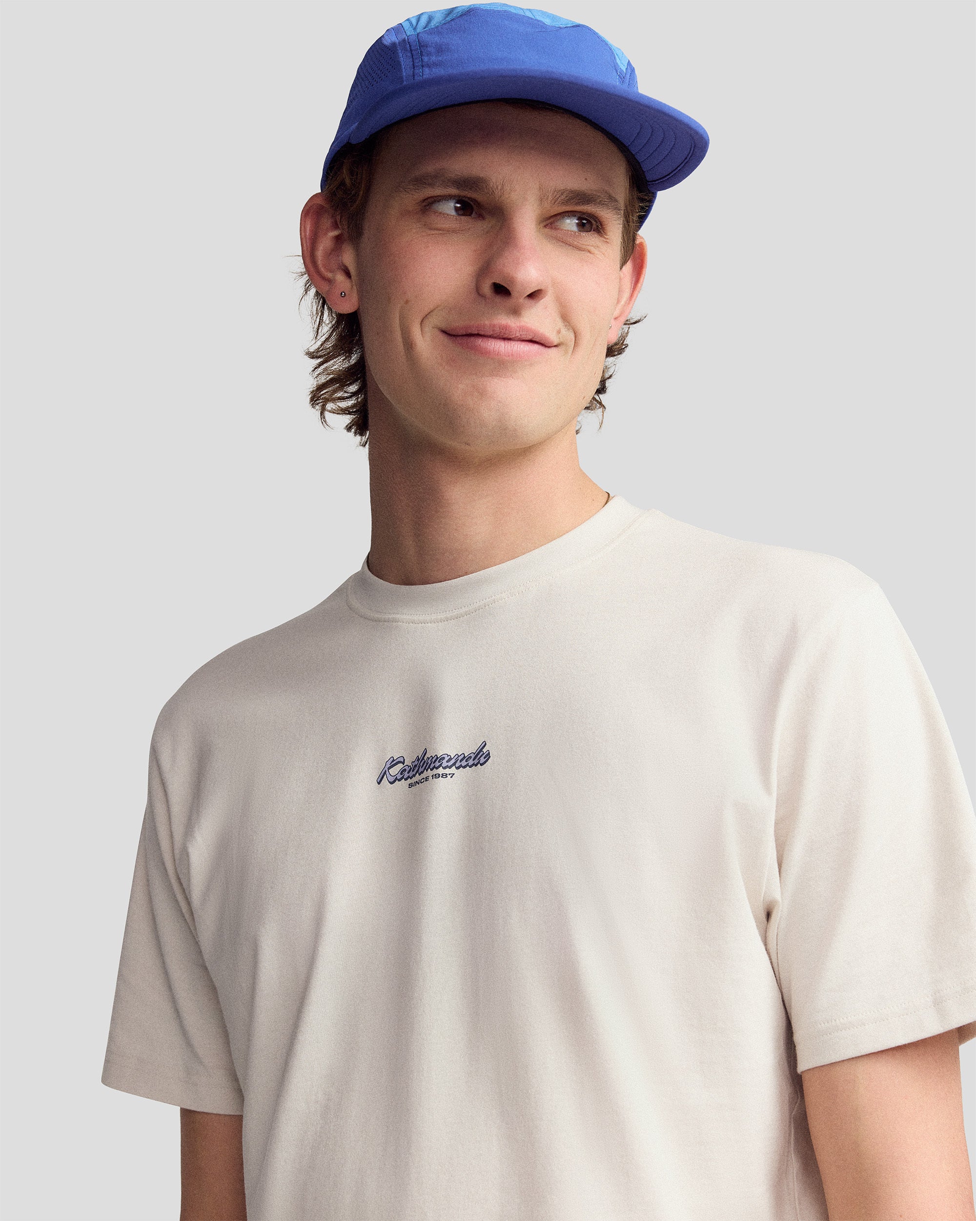 Men’s River Organic Cotton T-shirt - Shroom - Image 5
