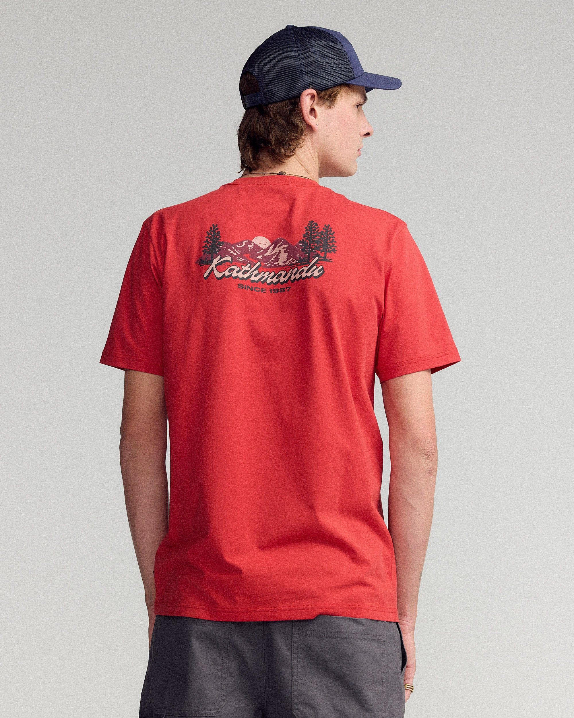 Men’s River Organic Cotton T-shirt - Spicy Chilli Pepper - Image 3