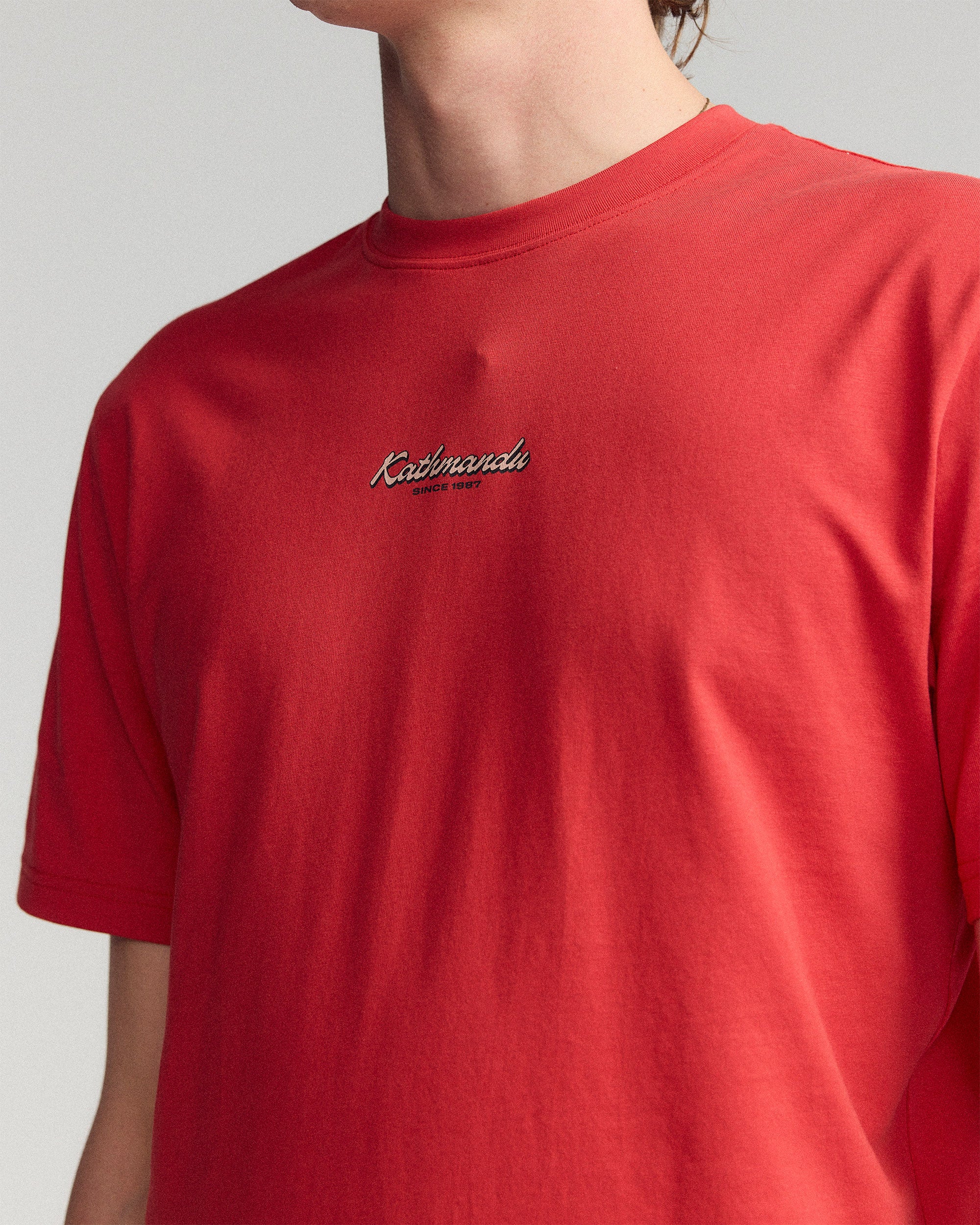 Men’s River Organic Cotton T-shirt - Spicy Chilli Pepper - Image 4