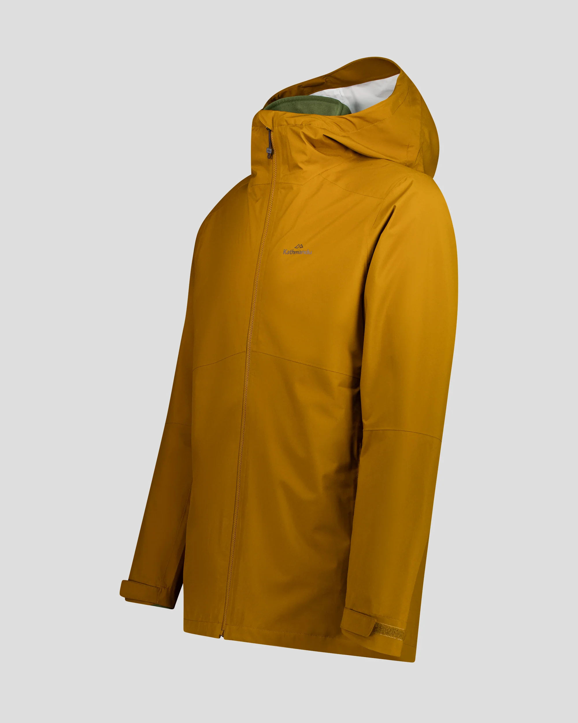 Men's Trailhead 3in1 Rain Hooded Jacket - Bark - Image 2