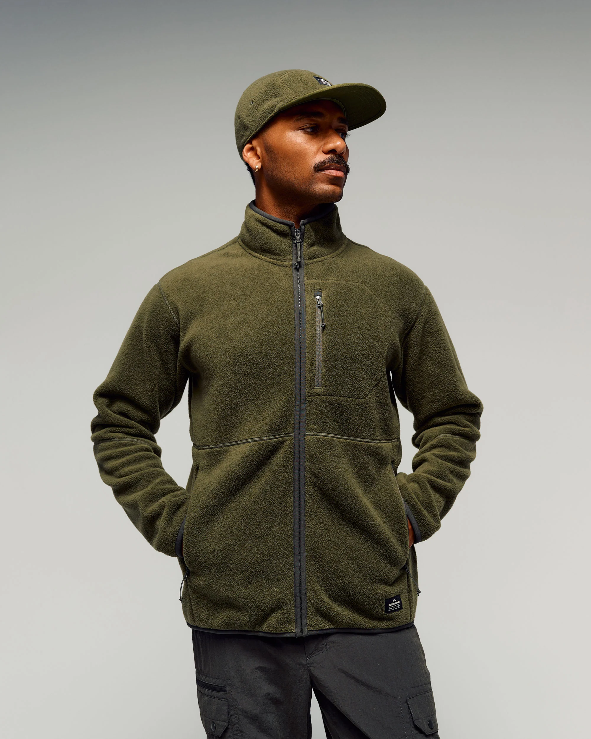 Men's Trailhead Fleece Jacket - Light Moss