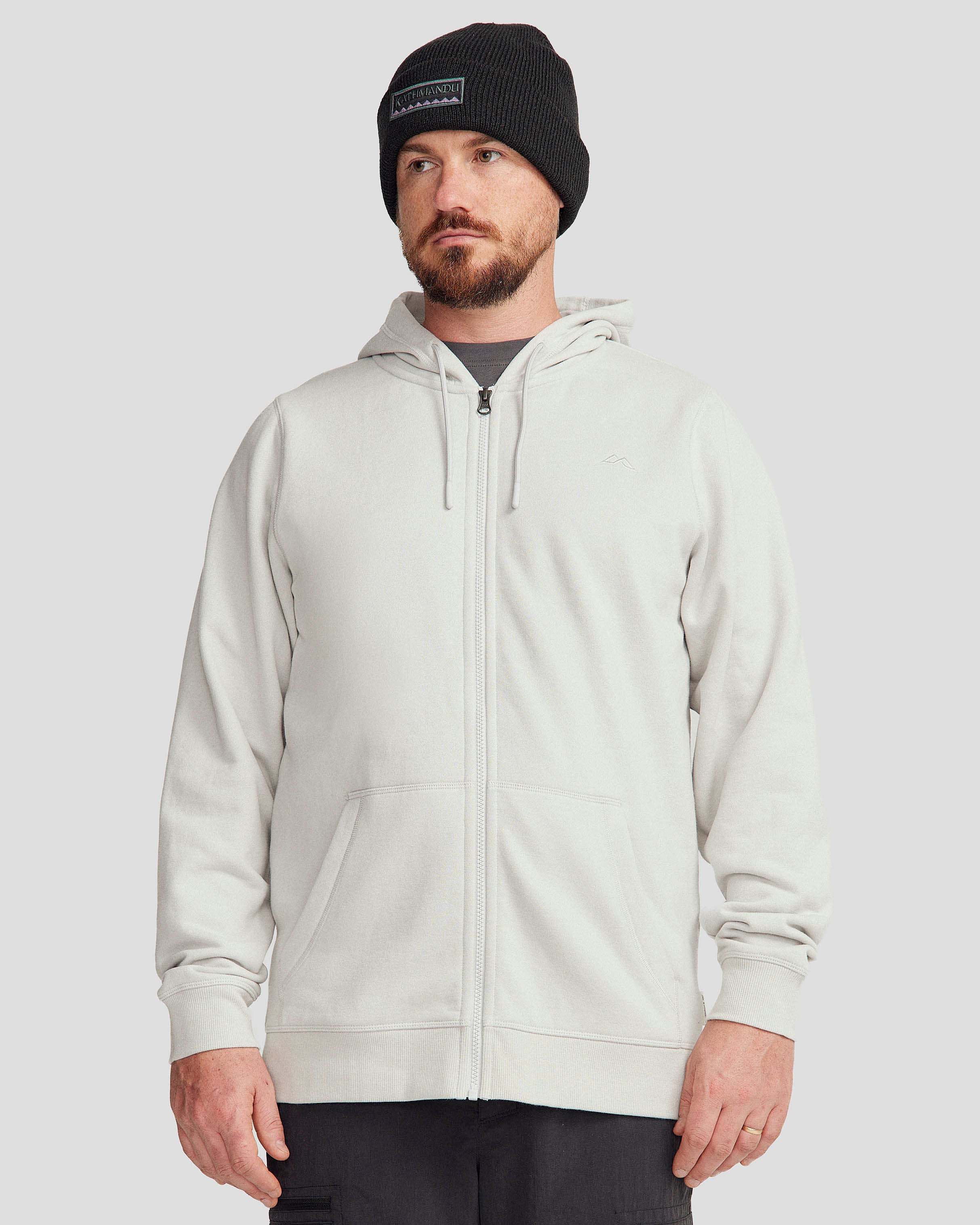 Men's Full-zip Hoodie - Mist