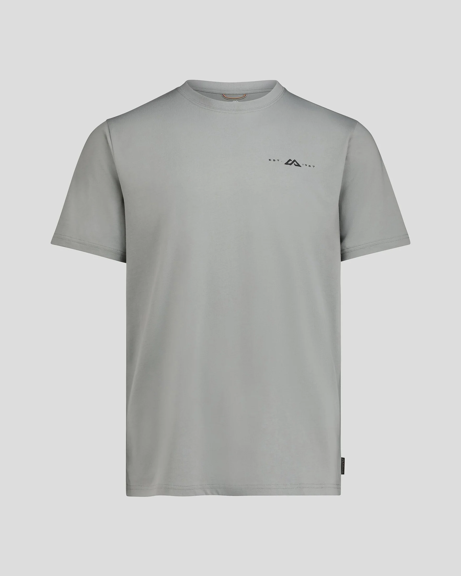 Men's Mountain Rays Organic Cotton T-shirt - Light Moon - Image 4