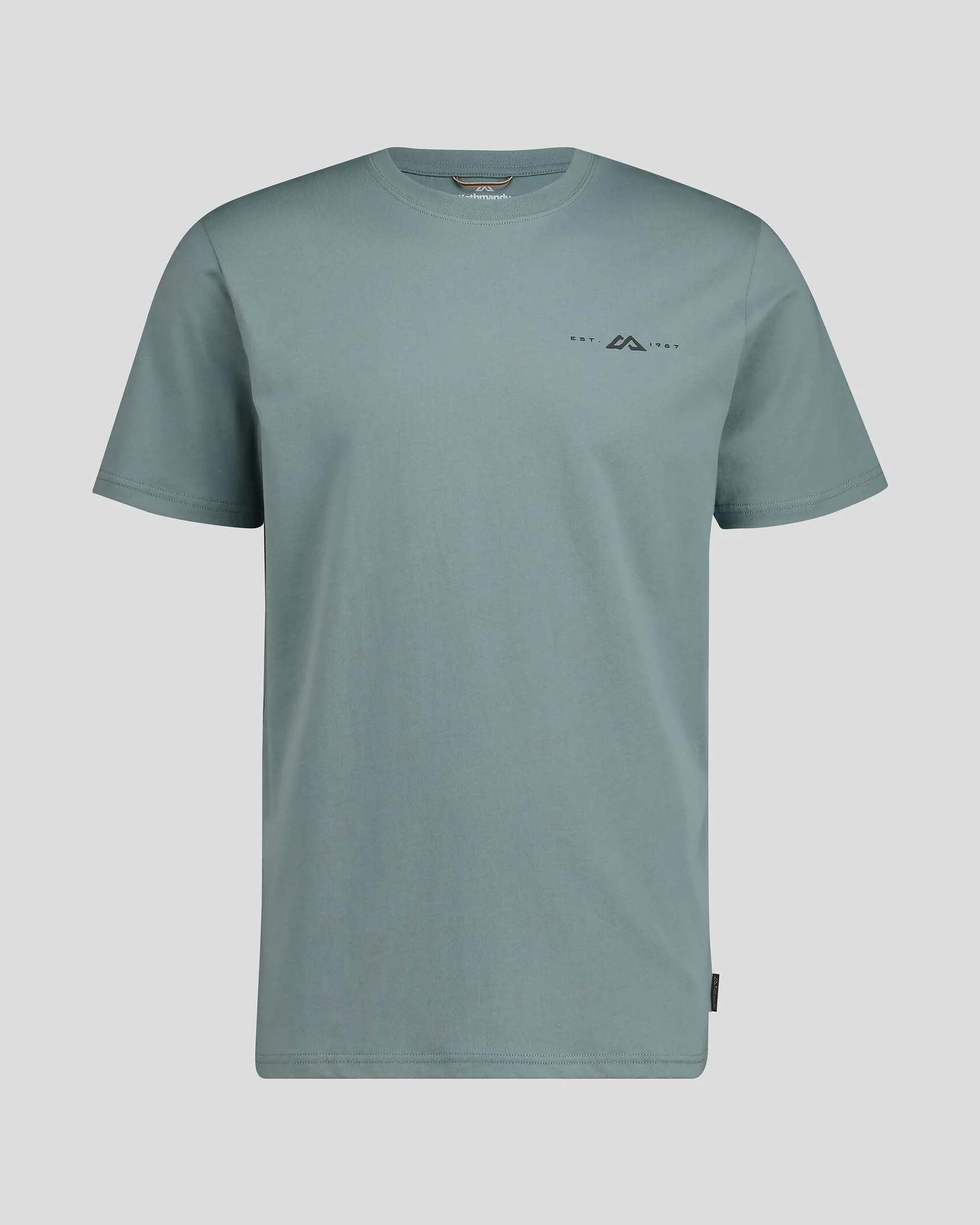 Men's Mountain Rays Organic Cotton T-shirt - Vapor - Image 5