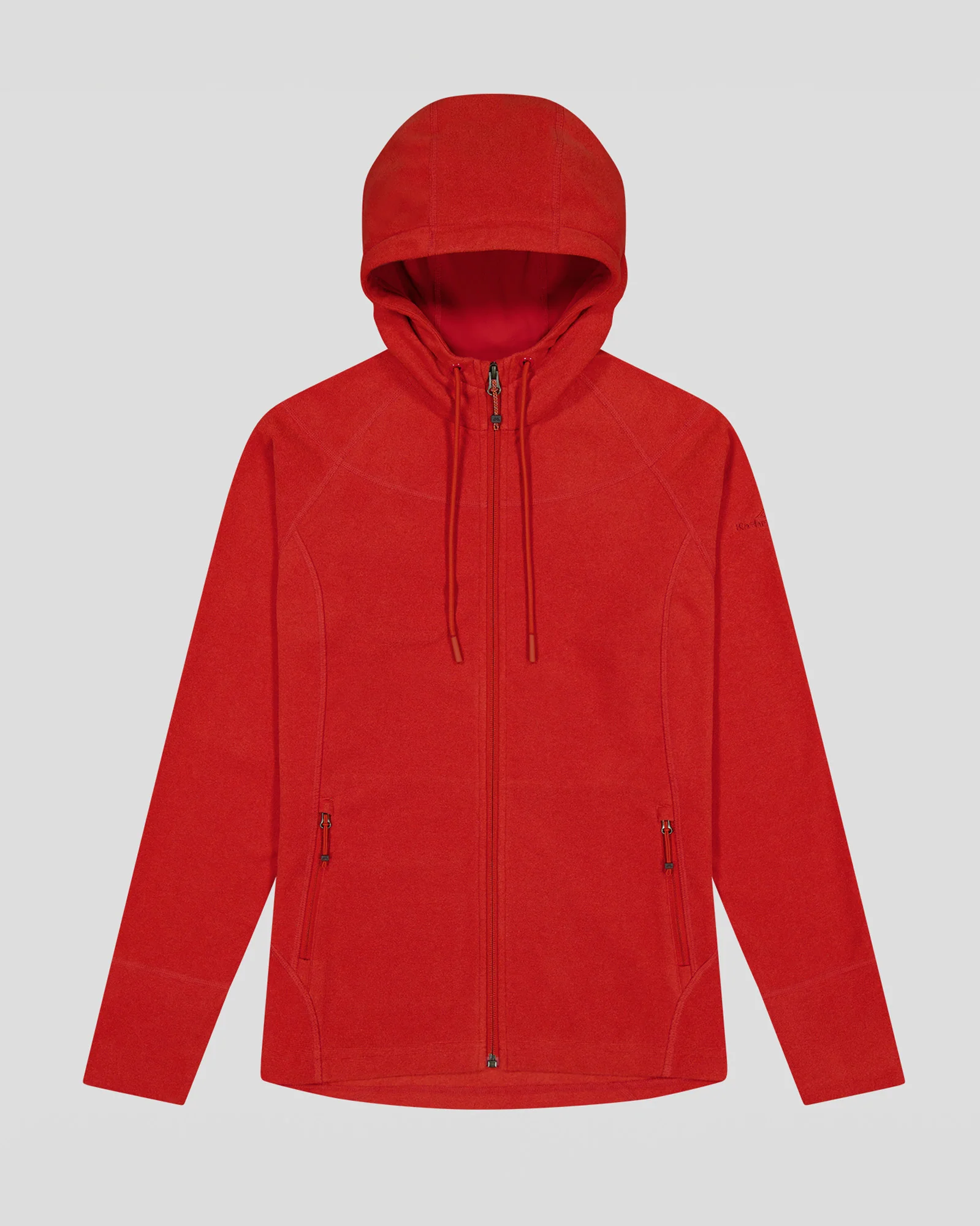 Women's Mt Aspiring Hooded Fleece Jacket - Spicy Chilli Pepper - Image 7