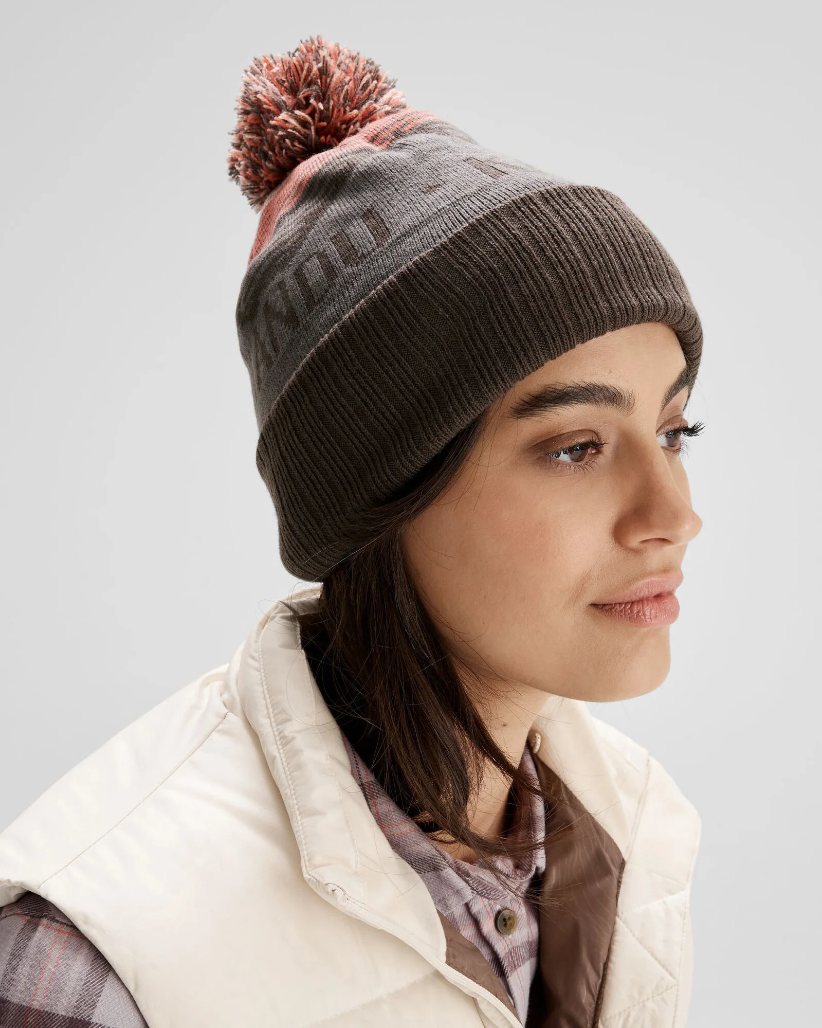 MTN Skies Pompom Beanie - Light/Dark Quartz/Fruity/Zen - Image 3