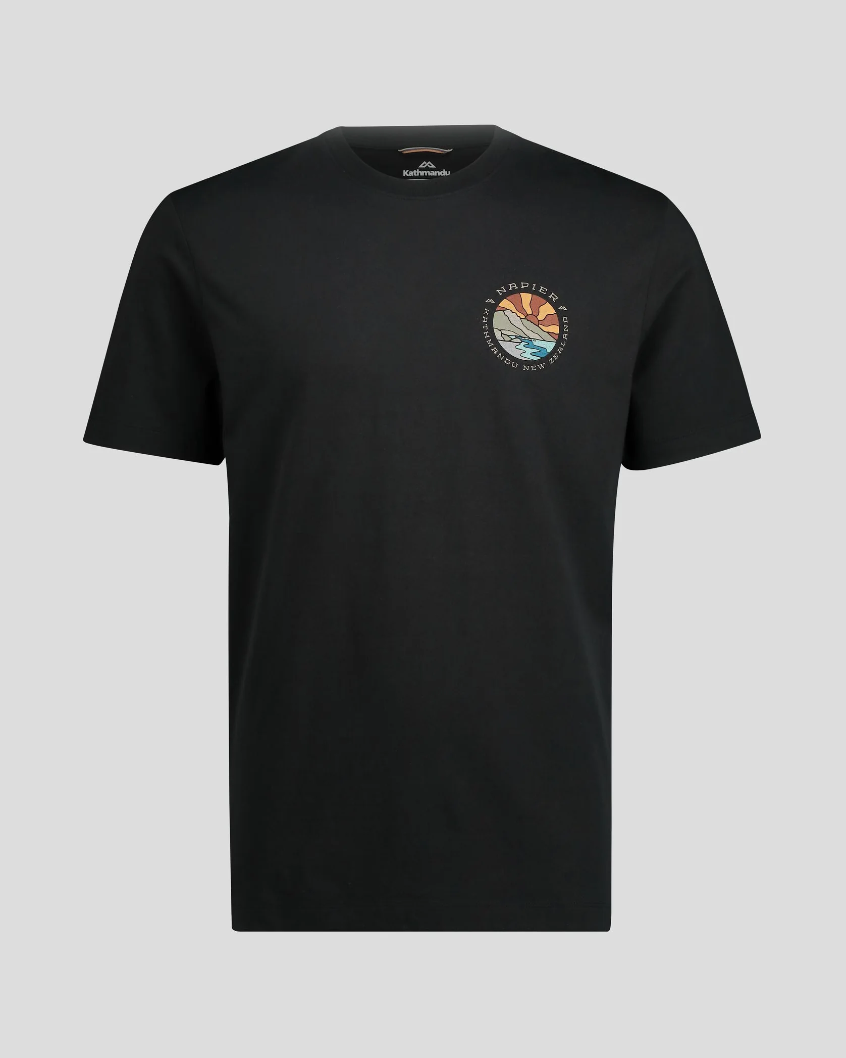 Napier Organic Cotton S/S Tee - Black