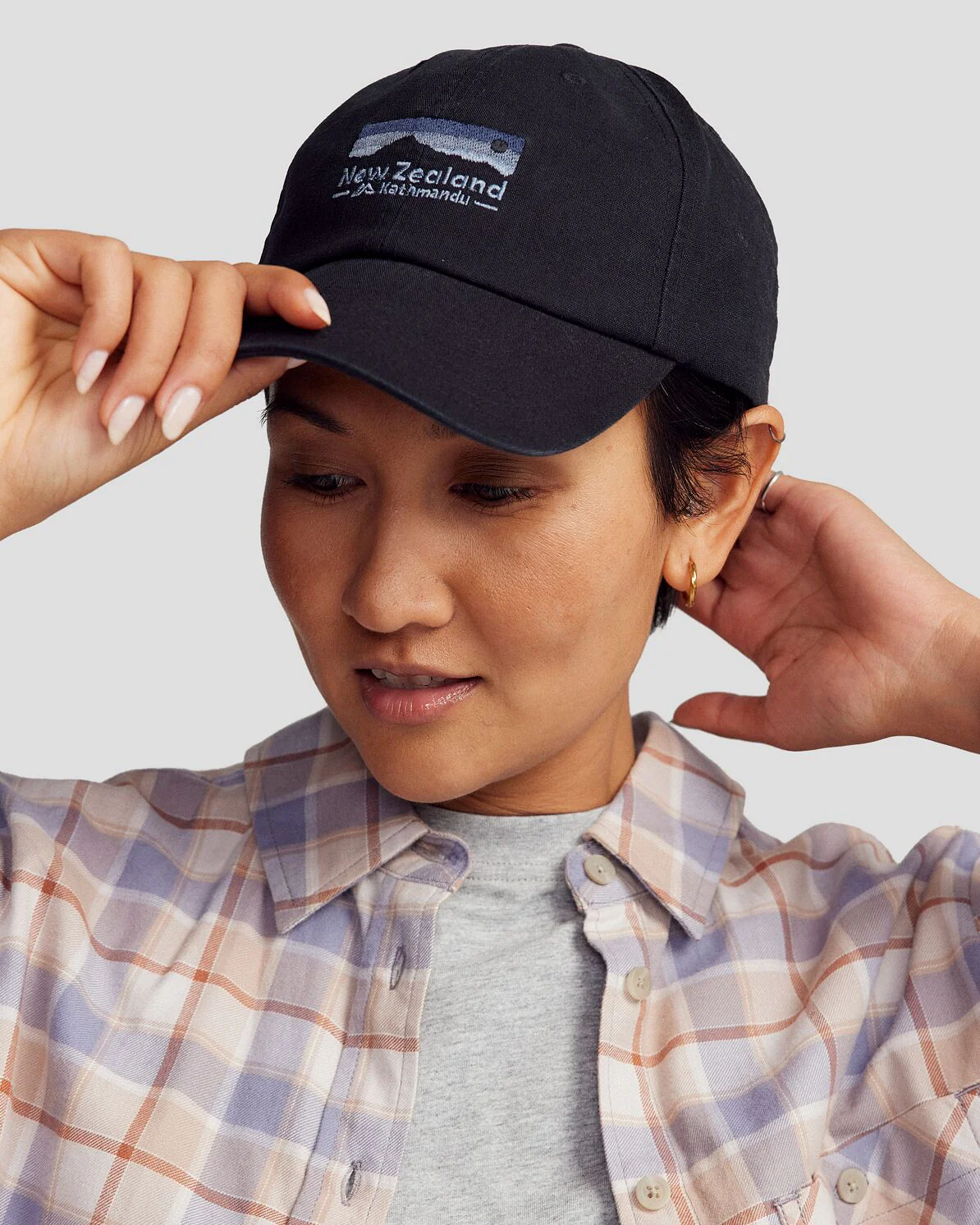 New Zealand Retro Dad Cap - Black Stingray - Image 3