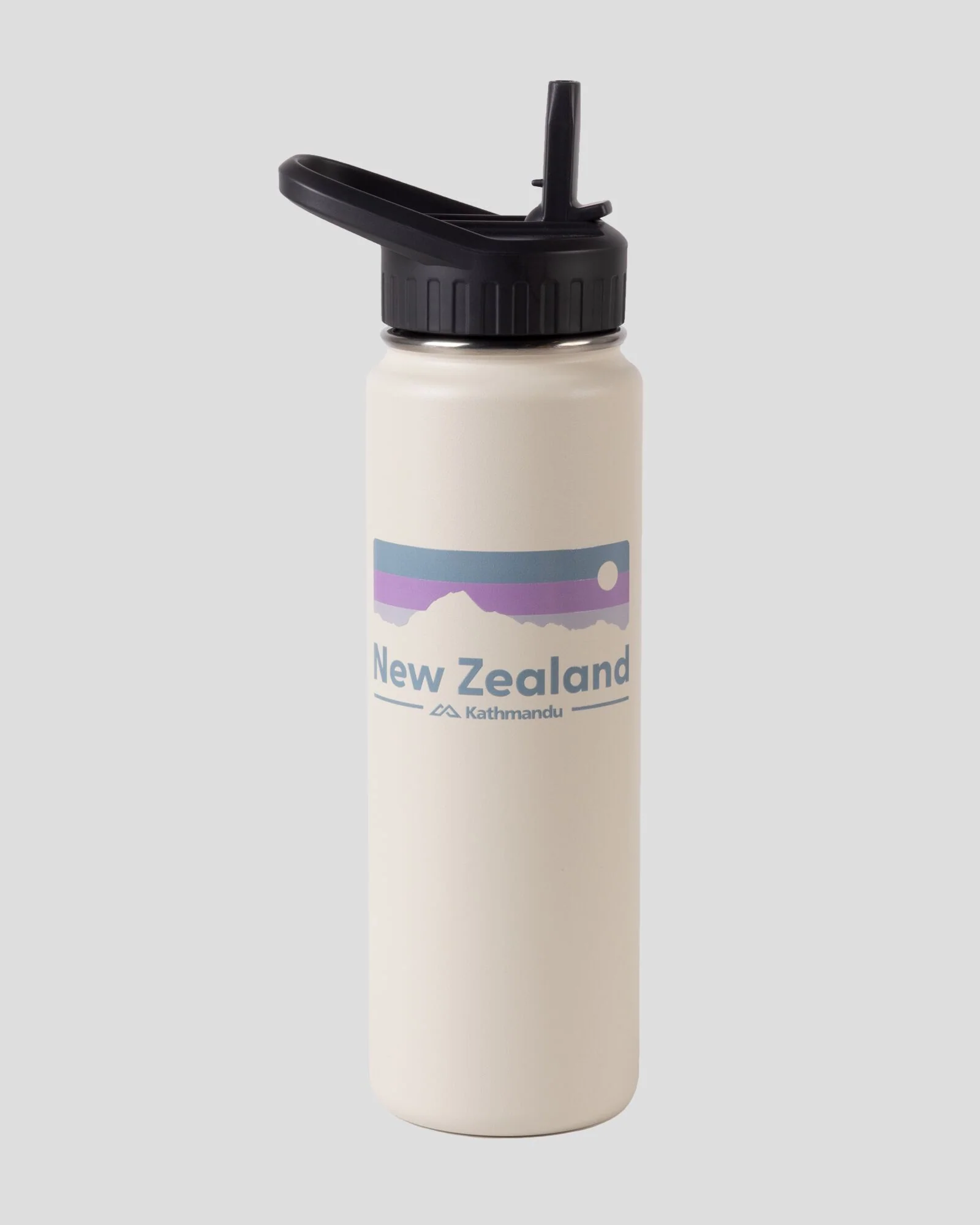 Straw Lid Insulated Bottle NZ - 710 ml - Vanilla