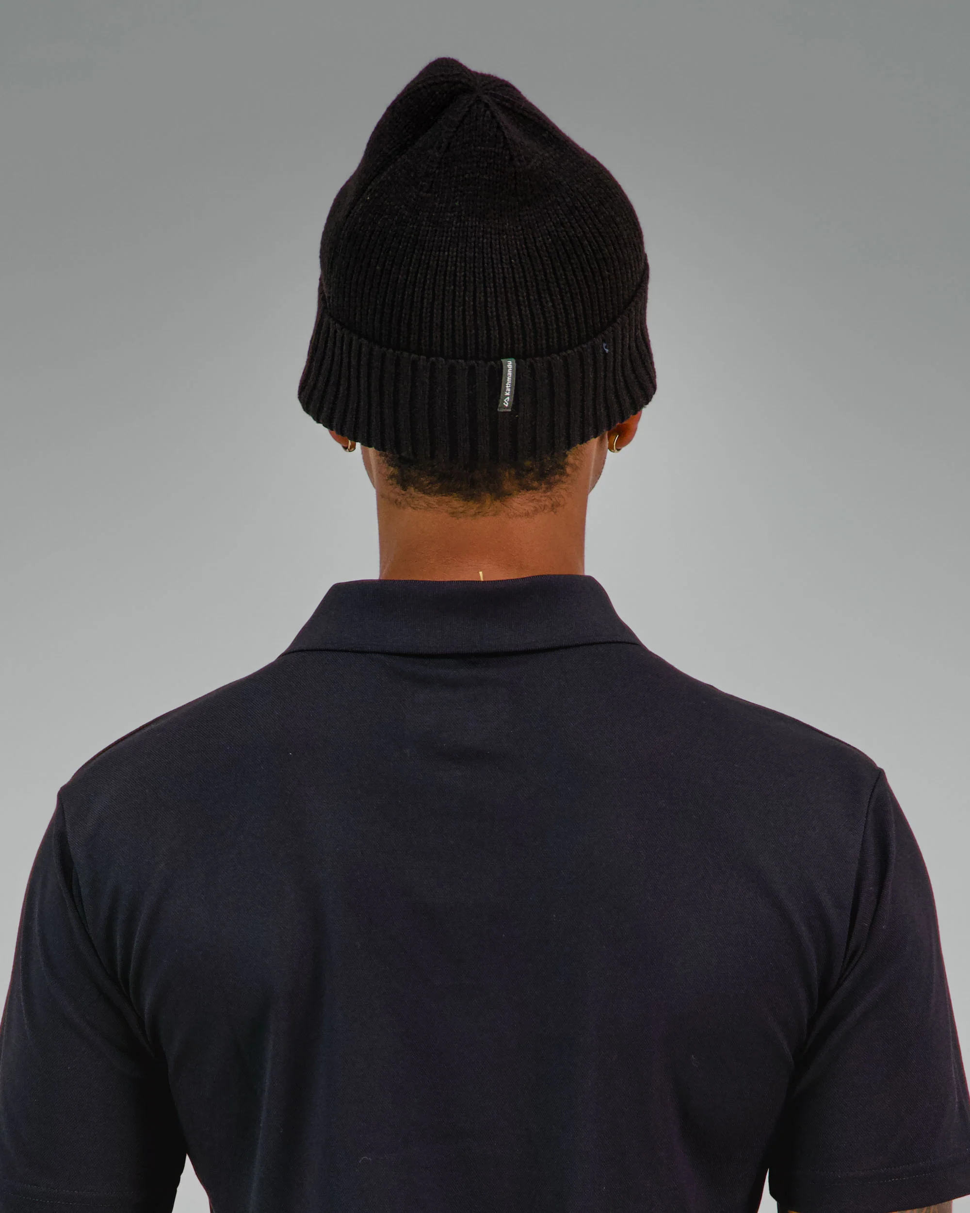 Badge Beanie - SPT Black | New Zealand Team Supporters Collection - Image 2