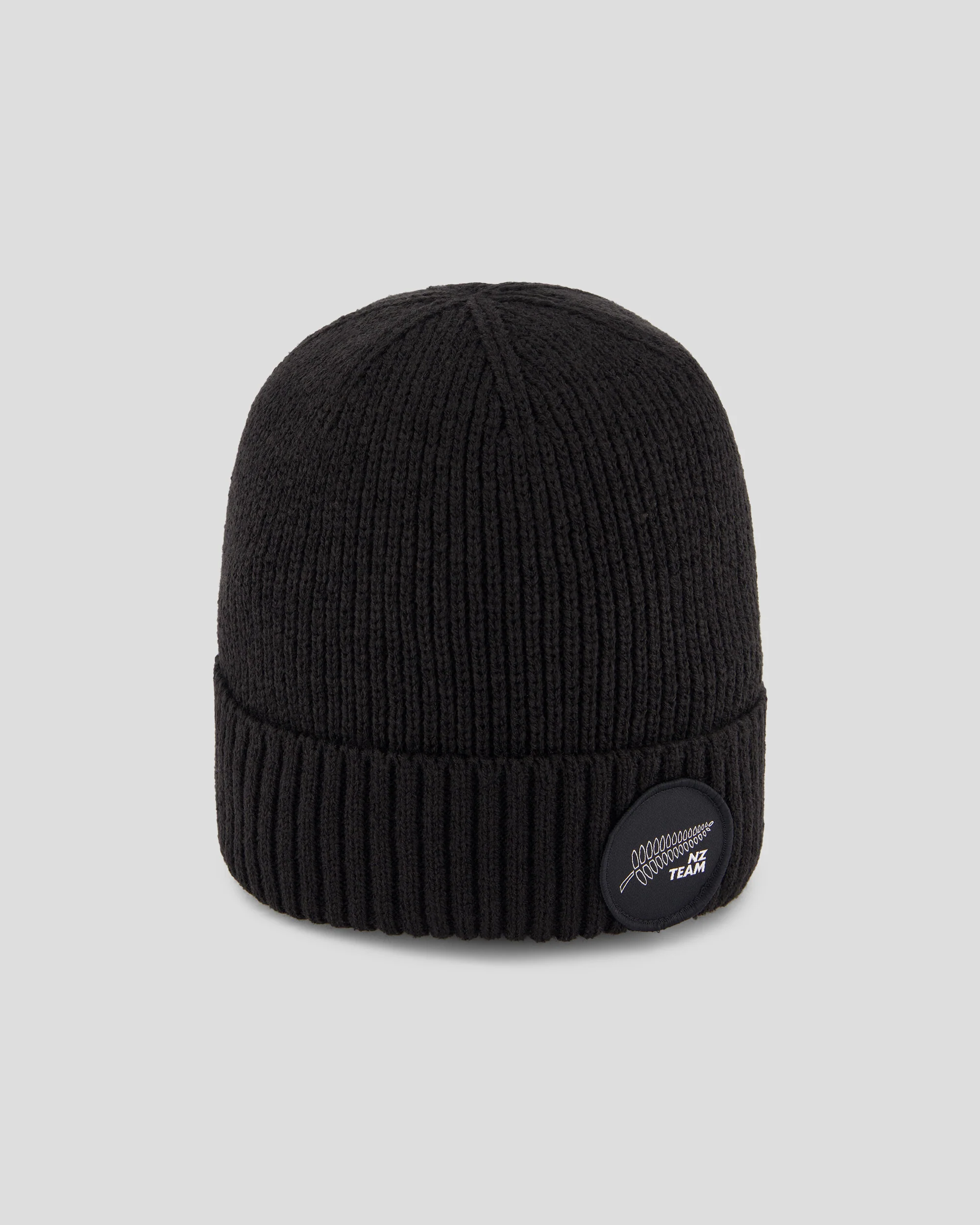 Badge Beanie - SPT Black | New Zealand Team Supporters Collection - Image 4