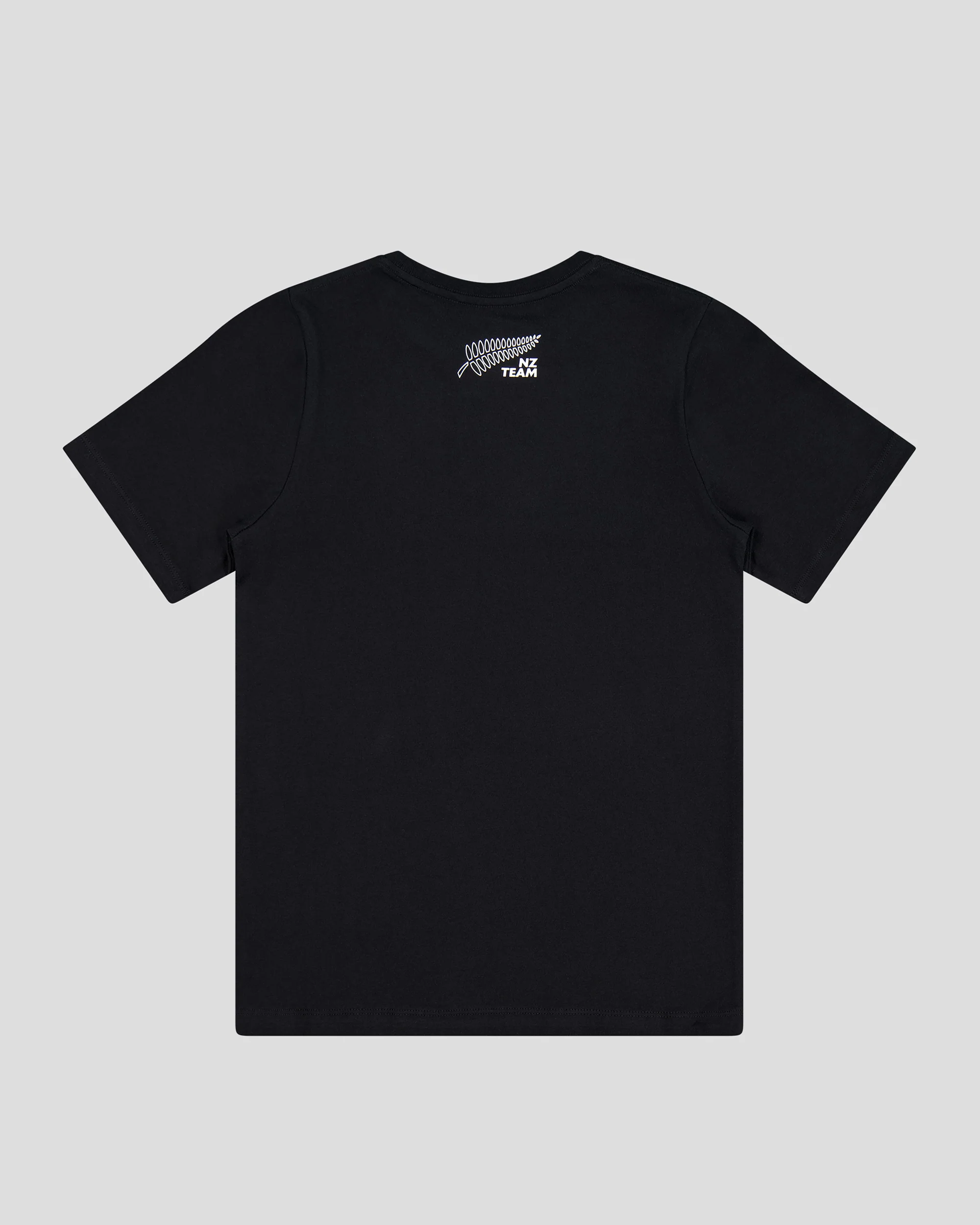 Kids Heritage Organic Cotton T-Shirt - SPT Black | New Zealand Team Supporters Collection - Image 2