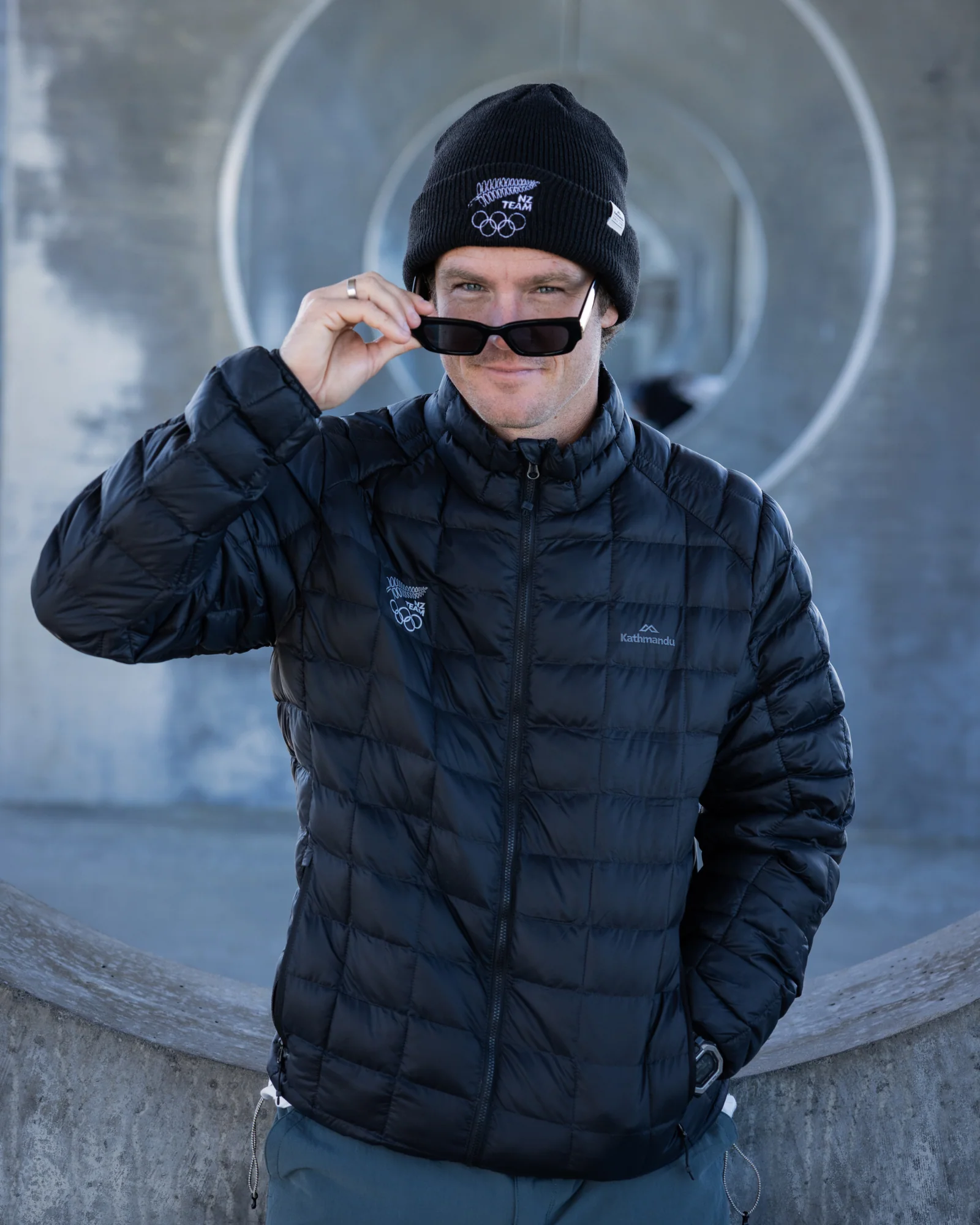 Fyfe Beanie v2 - NZ Team Black | New Zealand Team Supporters Collection - Image 3