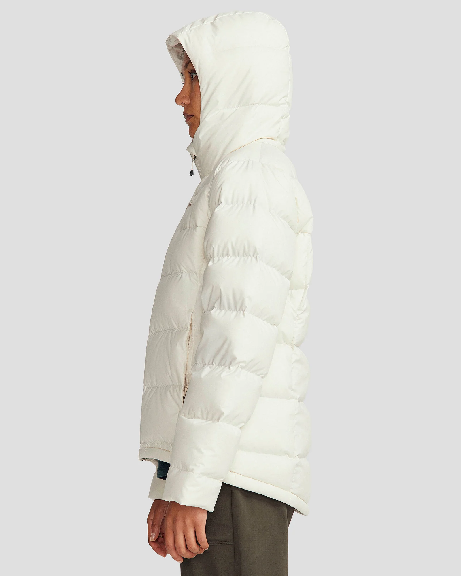 Women's Epiq Hooded Down Jacket - Natural | New Zealand Team Supporters Collection - Image 3