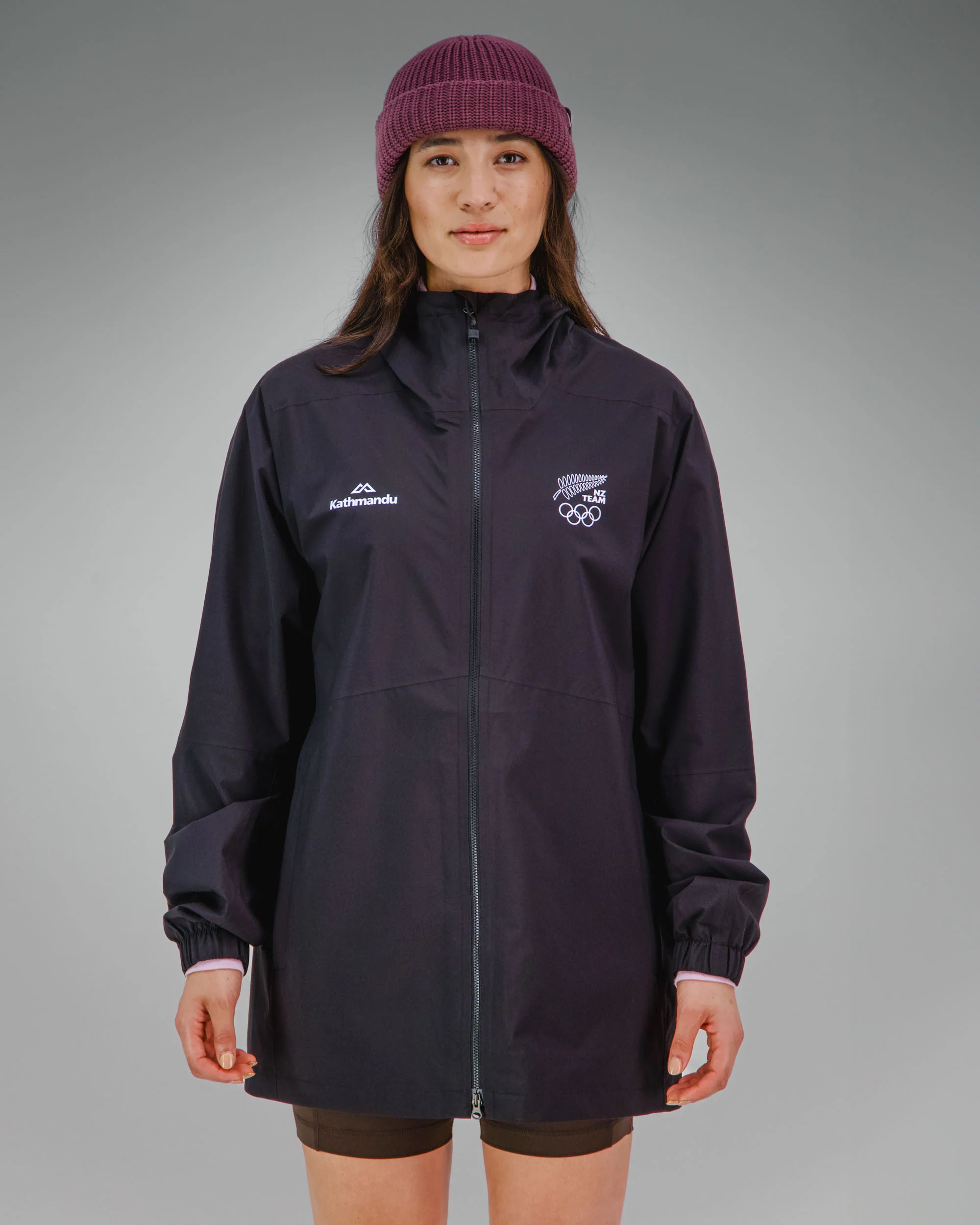 Trailhead 2.5L Rain Jacket - Black Replica | New Zealand Team Replica Collection - Image 4