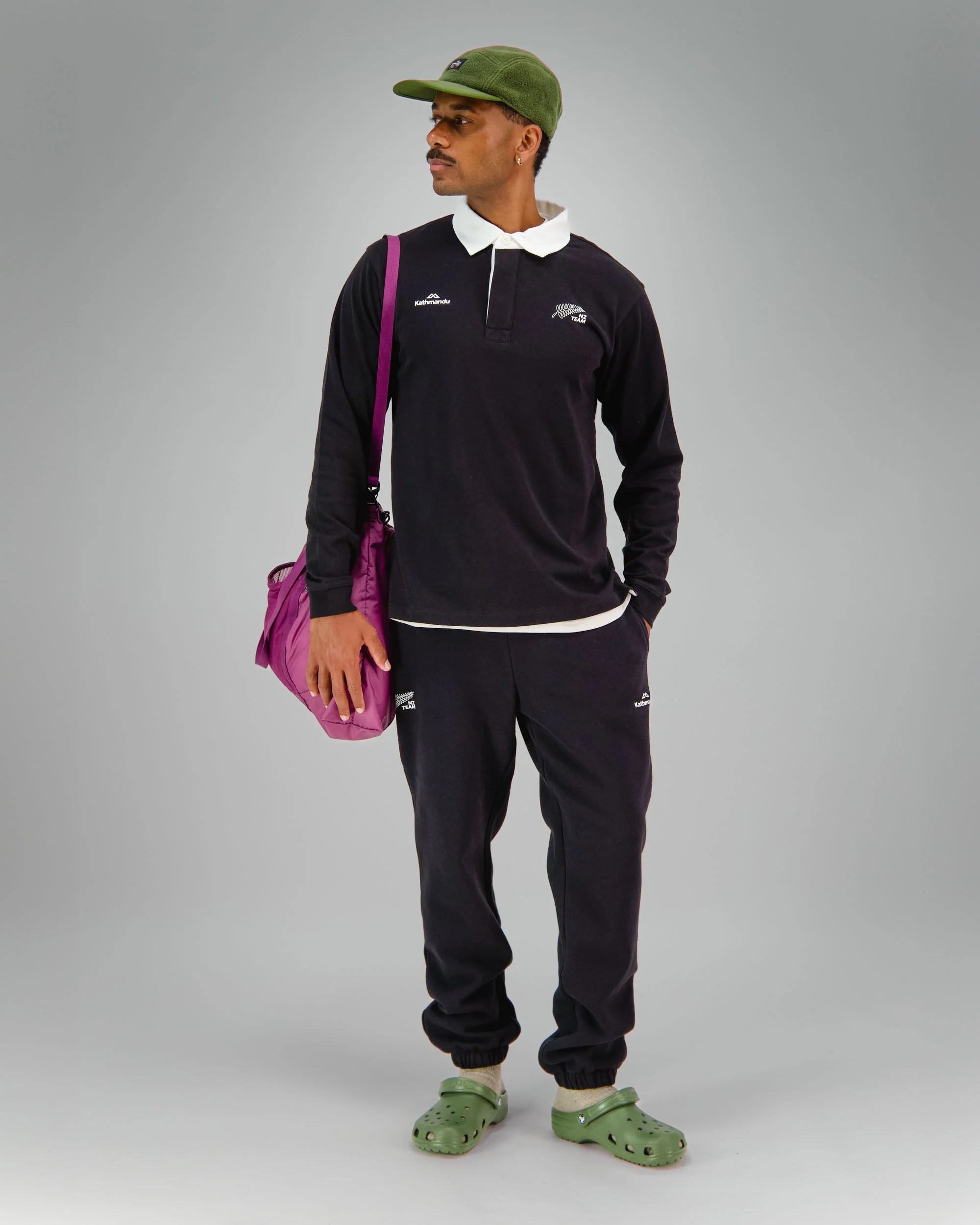 Rugby Jersey - SPT Black | New Zealand Team Supporters Collection - Image 3