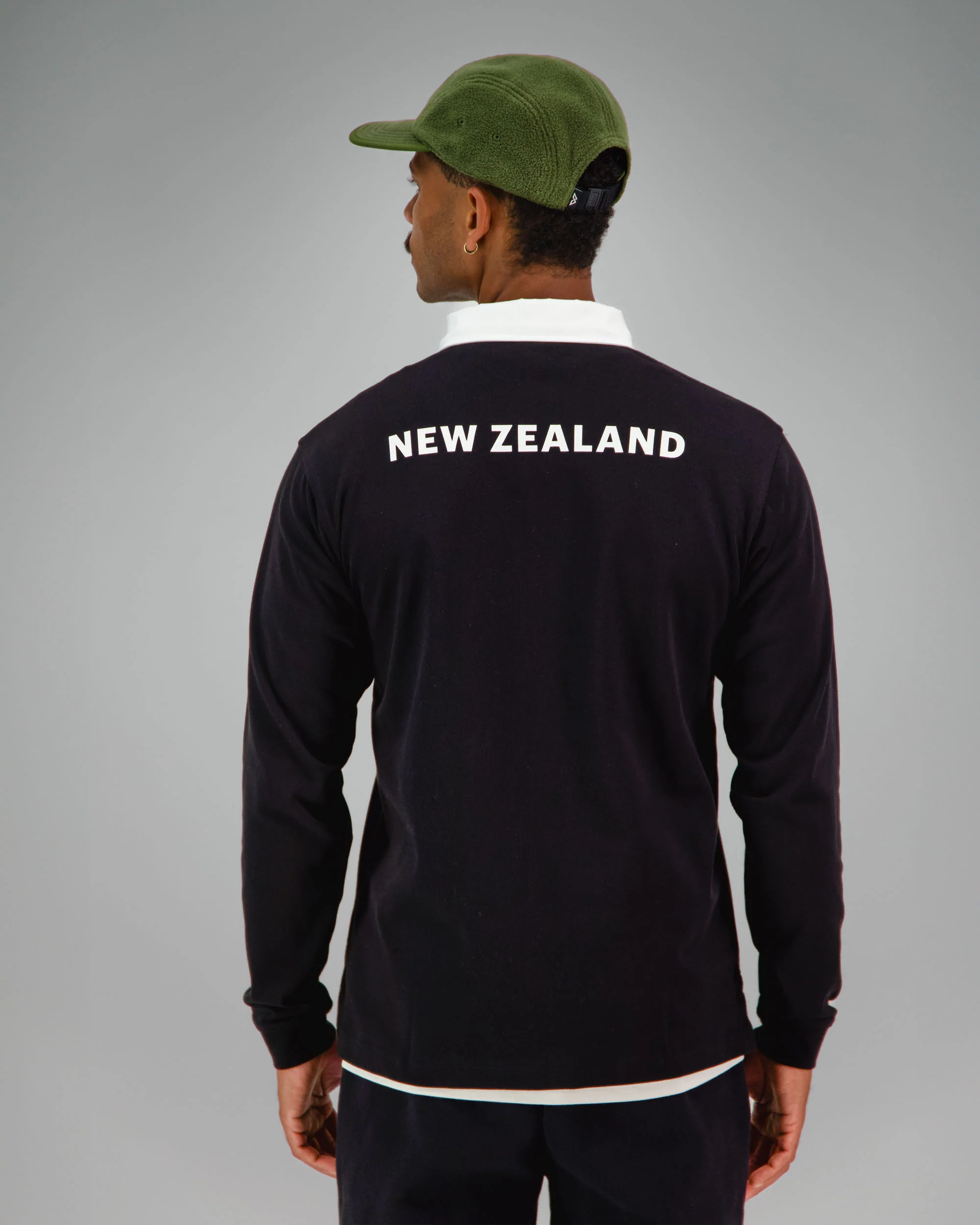 Rugby Jersey - SPT Black | New Zealand Team Supporters Collection - Image 5