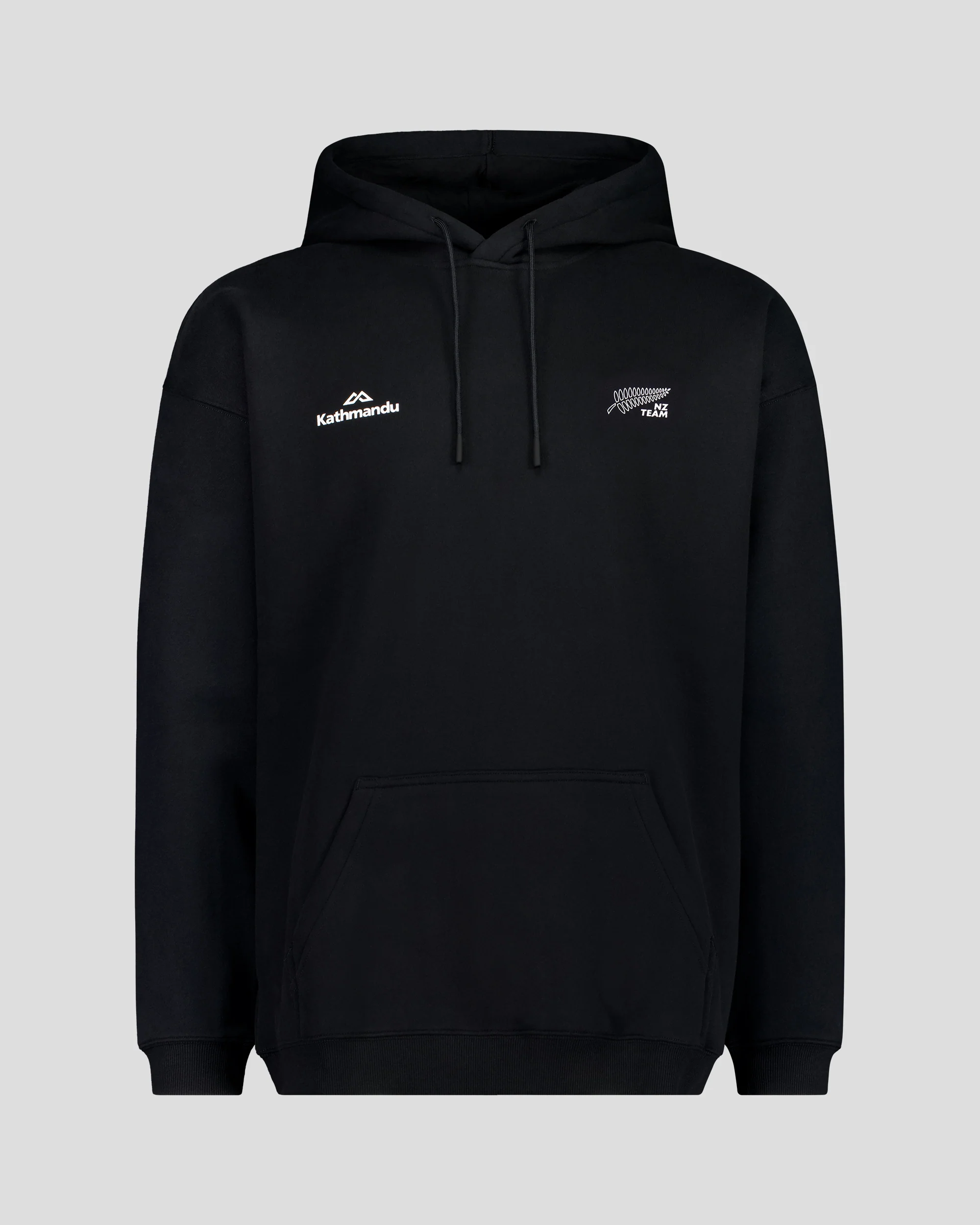 Slouchy Hoodie - SPT Black | New Zealand Team Supporters Collection
