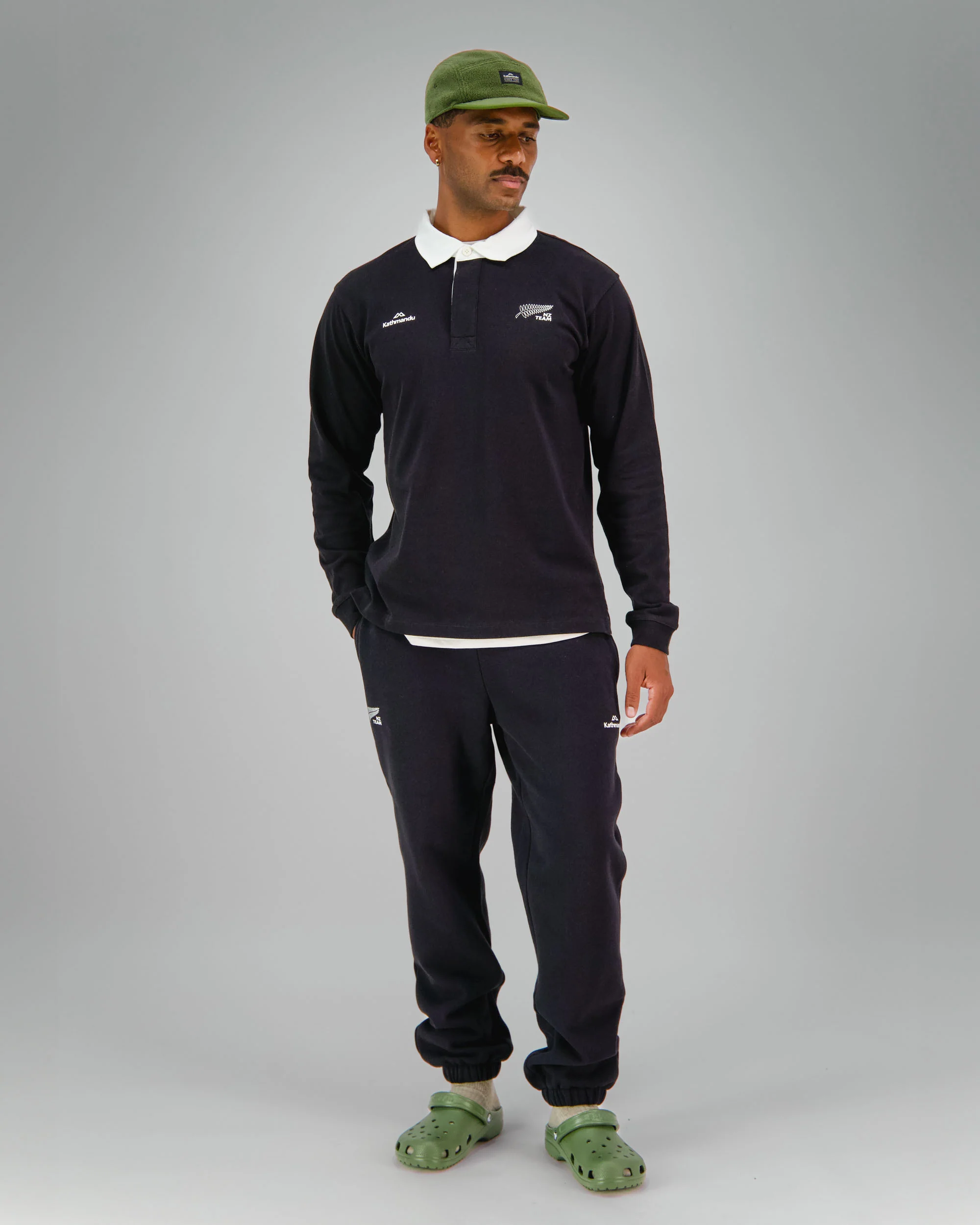 Slouchy Joggers - SPT Black | New Zealand Team Supporters Collection - Image 3
