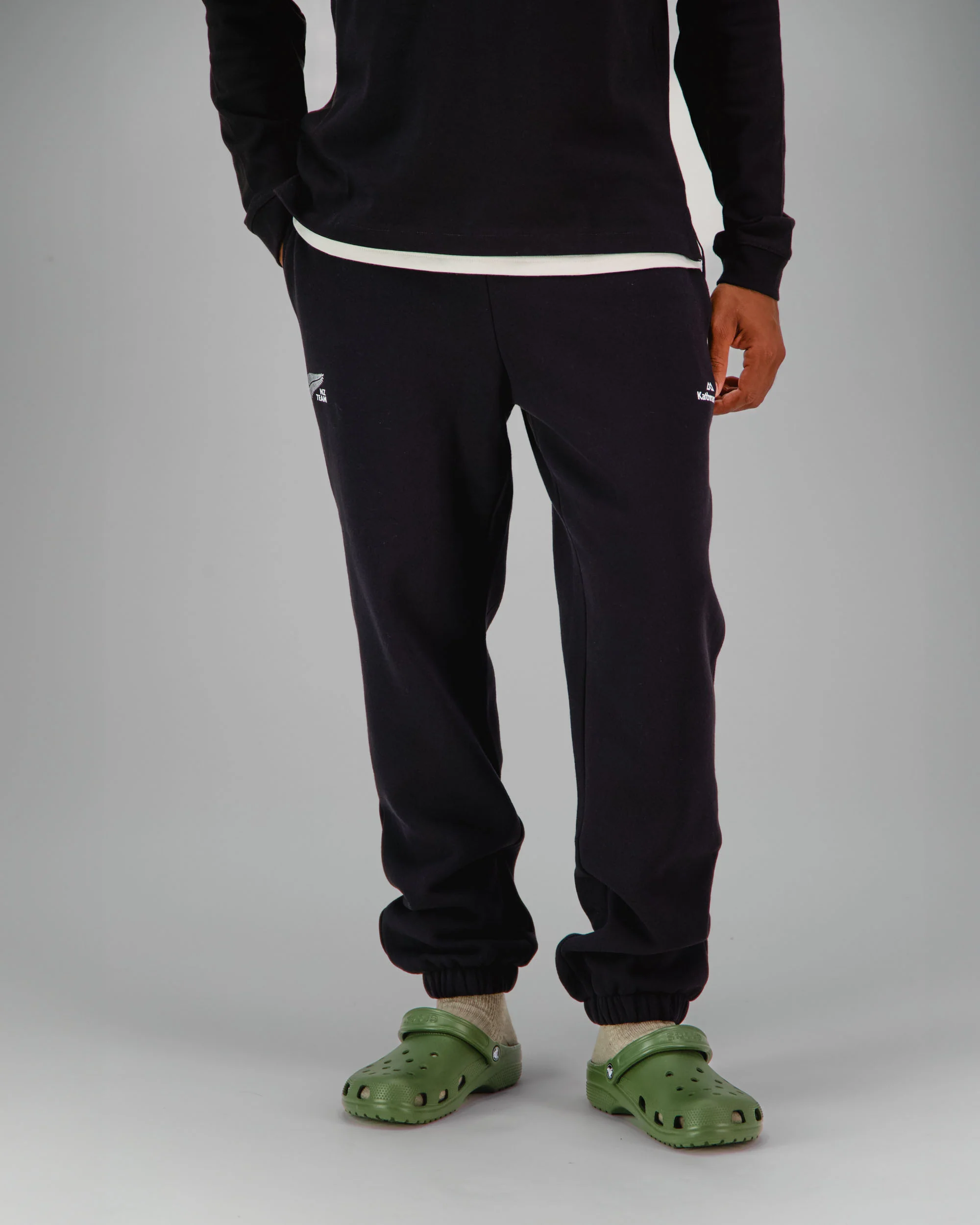 Slouchy Joggers - SPT Black | New Zealand Team Supporters Collection - Image 6