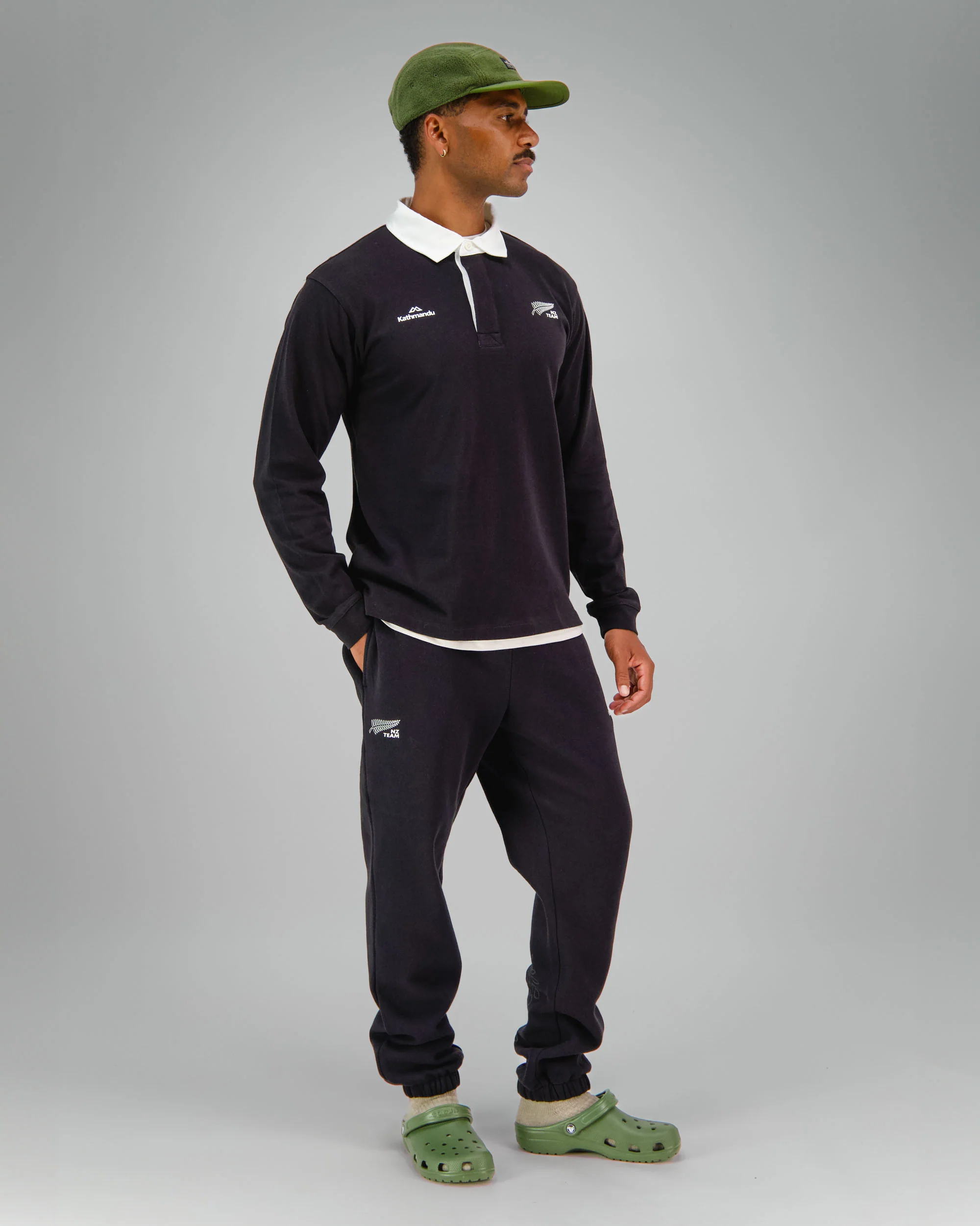 Slouchy Joggers - SPT Black | New Zealand Team Supporters Collection - Image 7