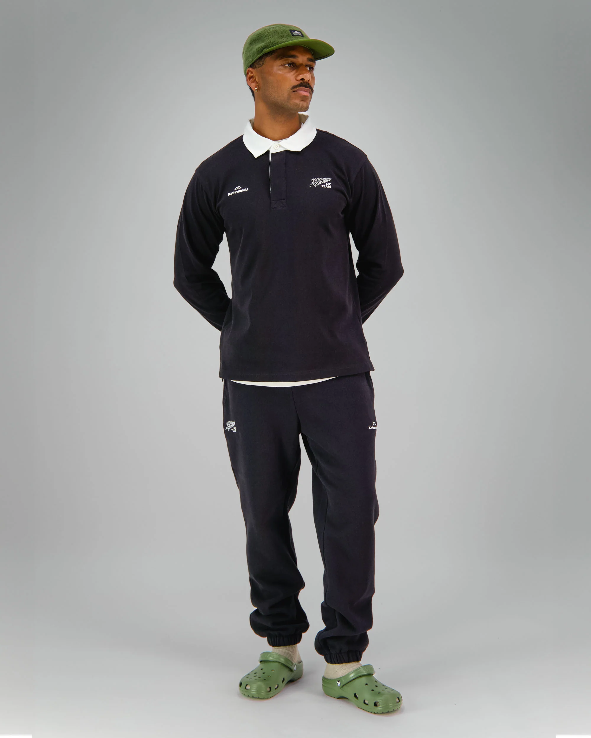 Slouchy Joggers - SPT Black | New Zealand Team Supporters Collection - Image 8