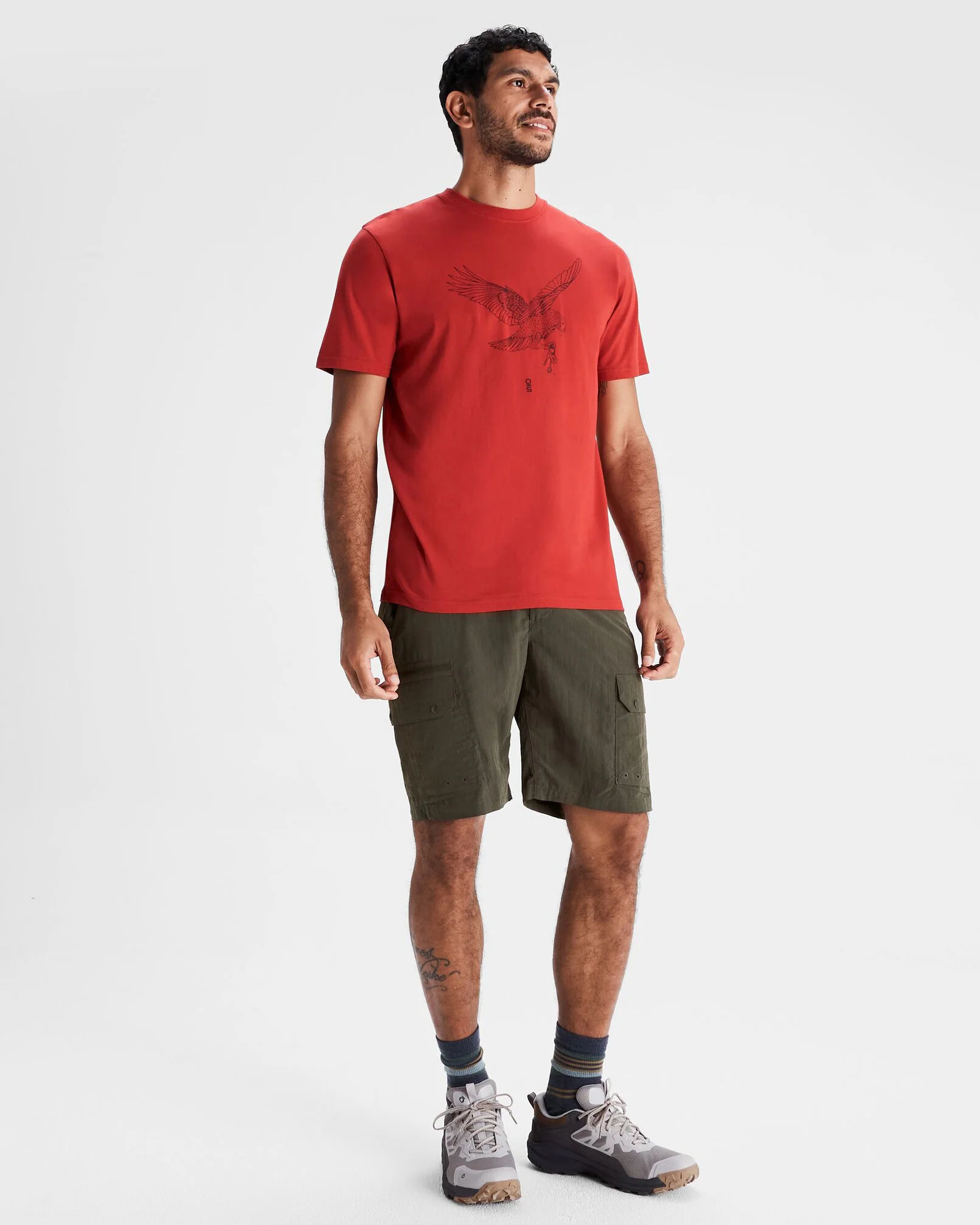 Men's O.Smither Kea Organic Cotton T-shirt - Spicy Chilli Pepper - Image 2