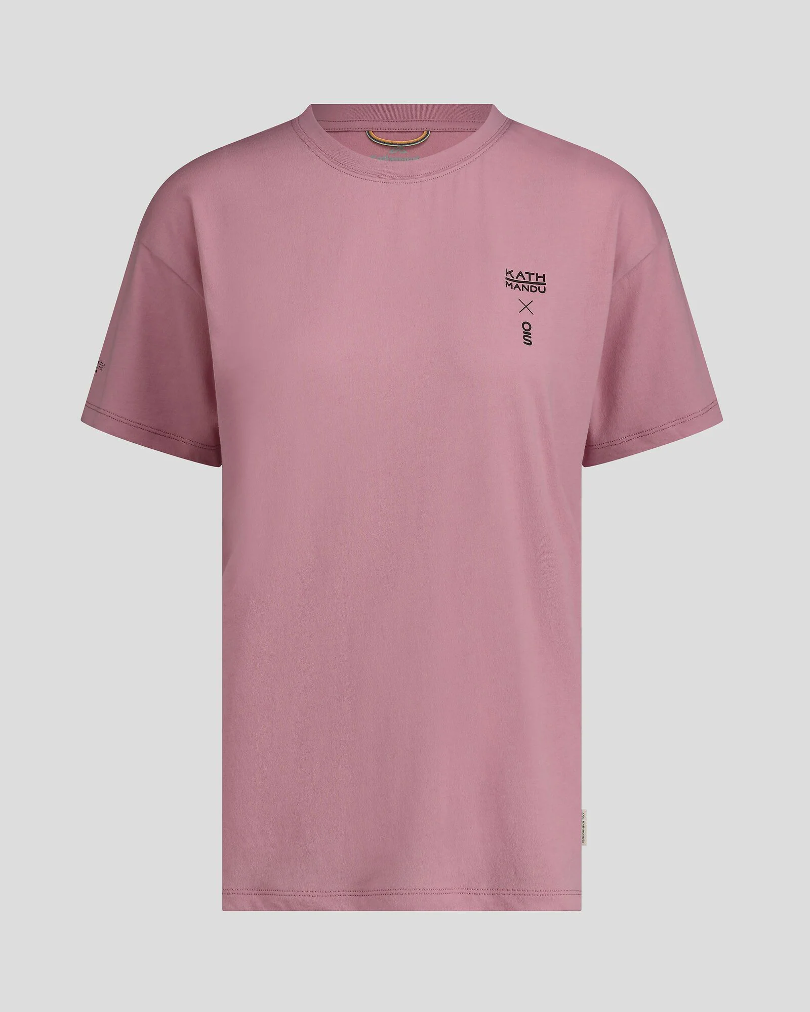 Women's O.Smither Lines Organic Cotton T-shirt - Orchid - Image 4