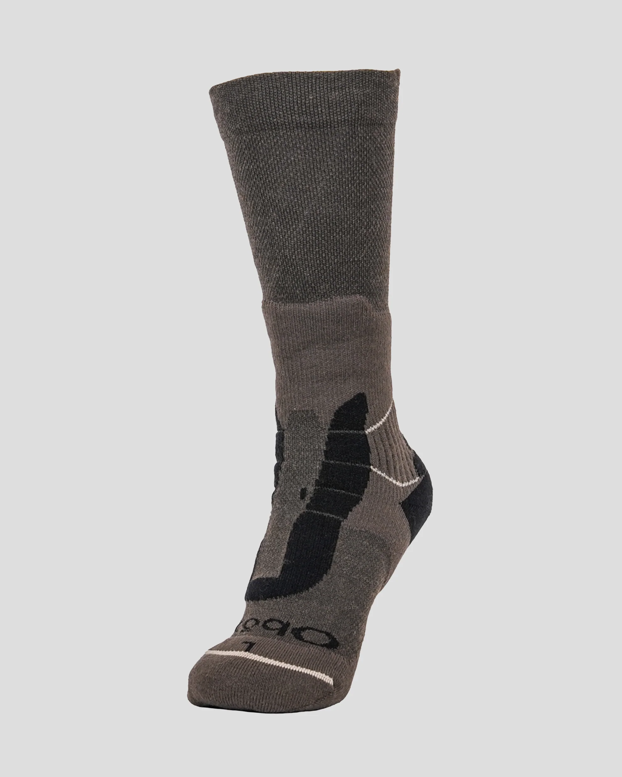 Oboz Bridger Heavyweight Hike Sock - Classic Brown - Image 3