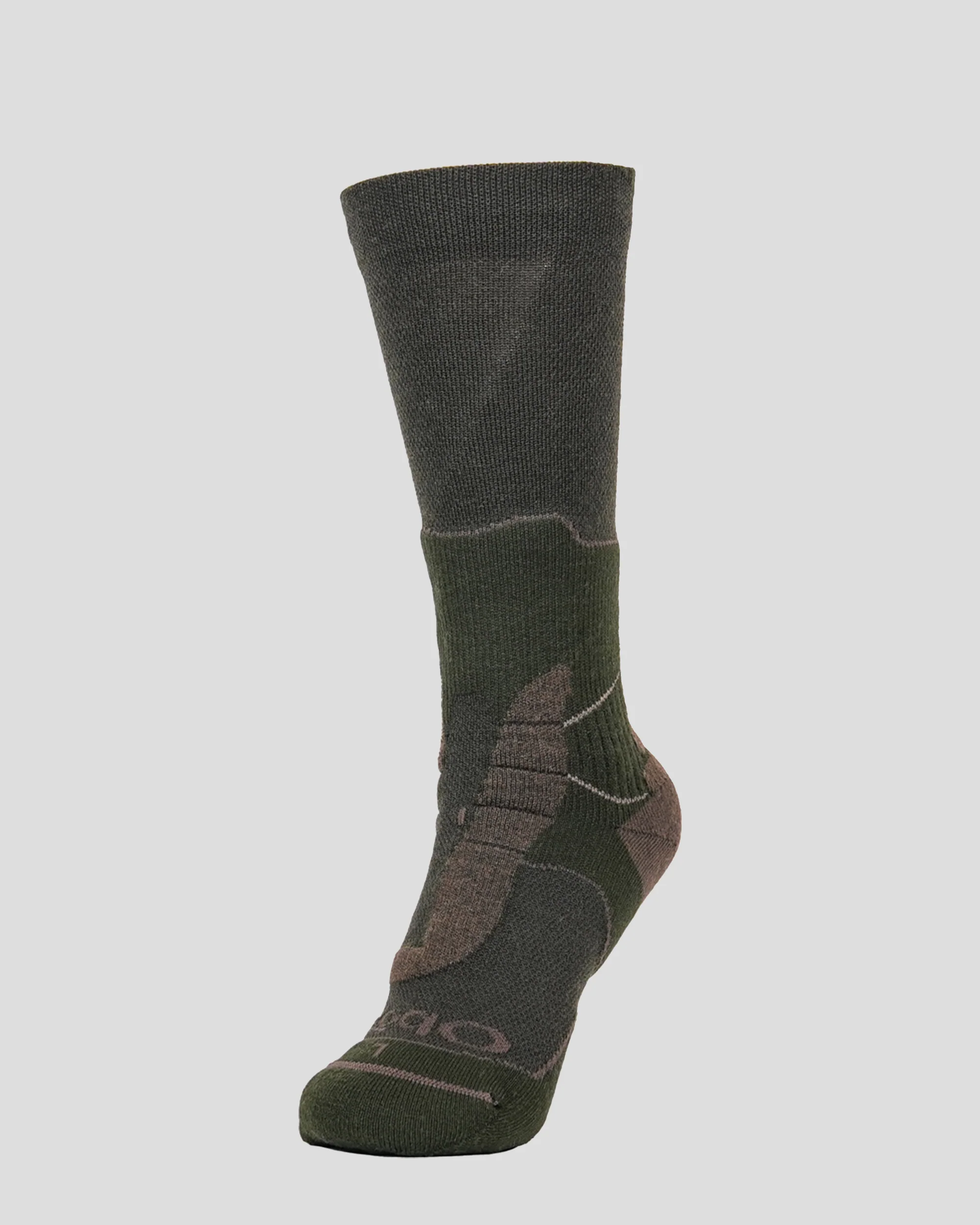 Oboz Bridger Heavyweight Hike Sock - Olive Branch - Image 3