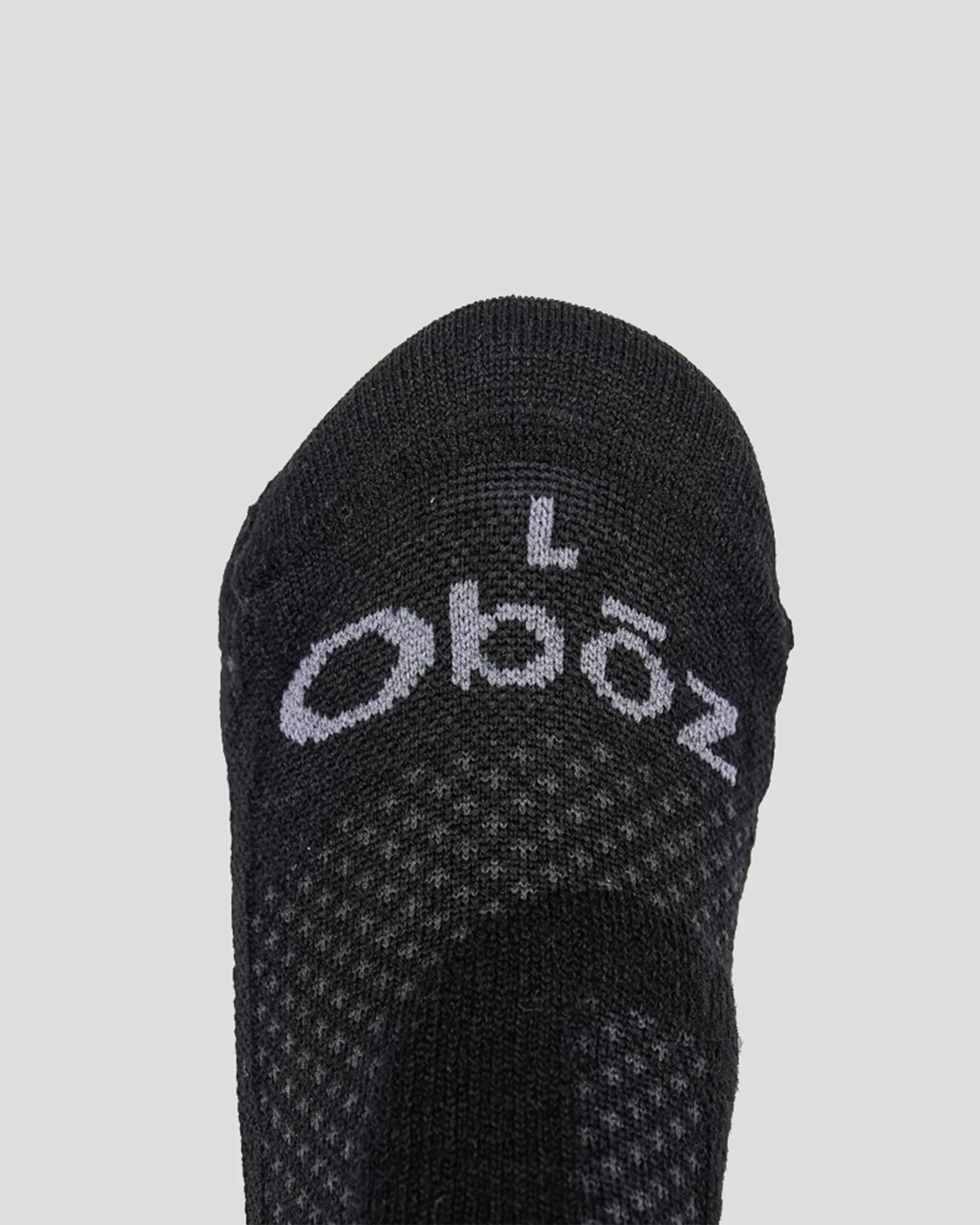 Oboz Katabatic Lightweight Hike Sock - Black Sea - Image 4
