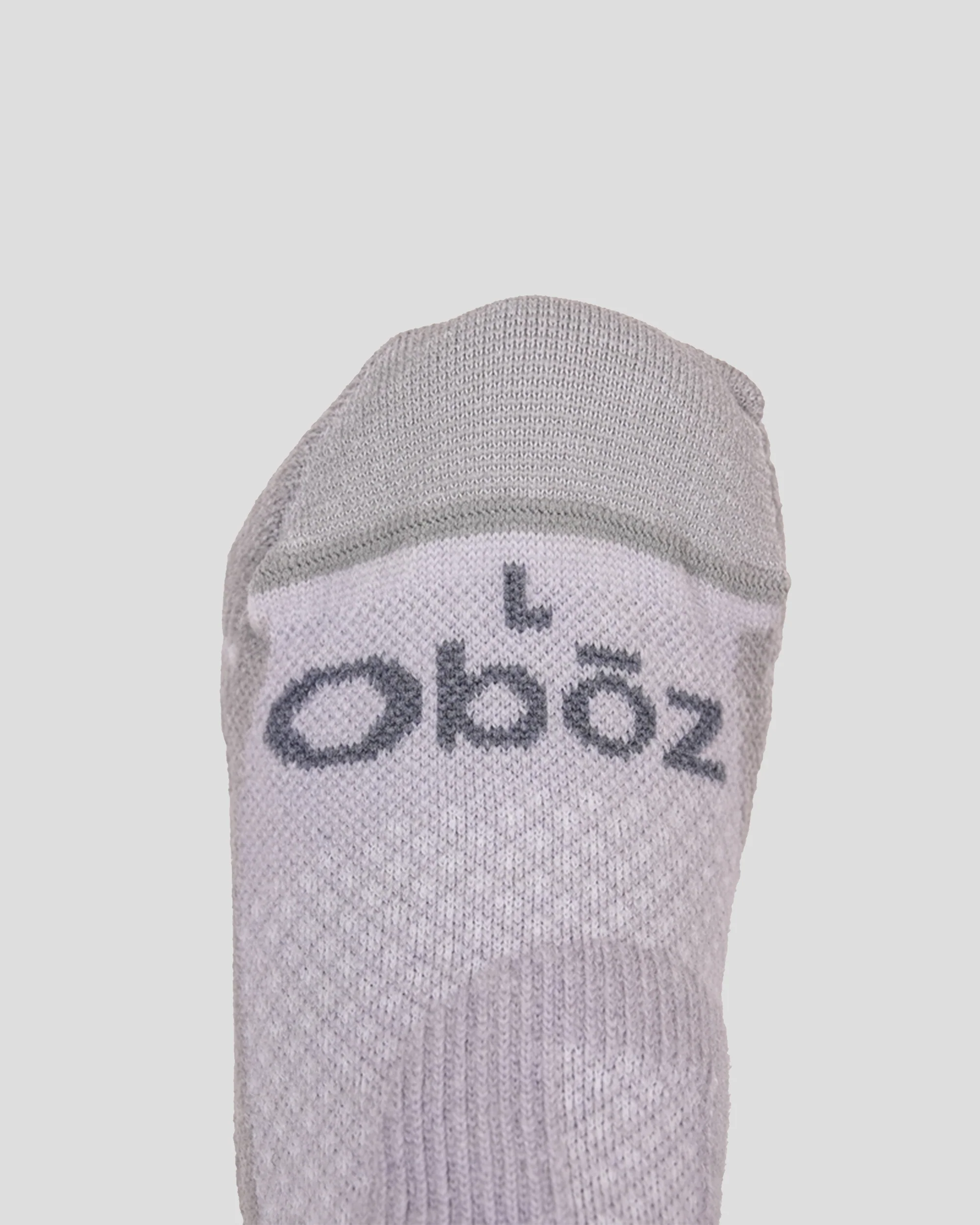 Oboz Katabatic Lightweight Hike Sock - Steelhead - Image 4
