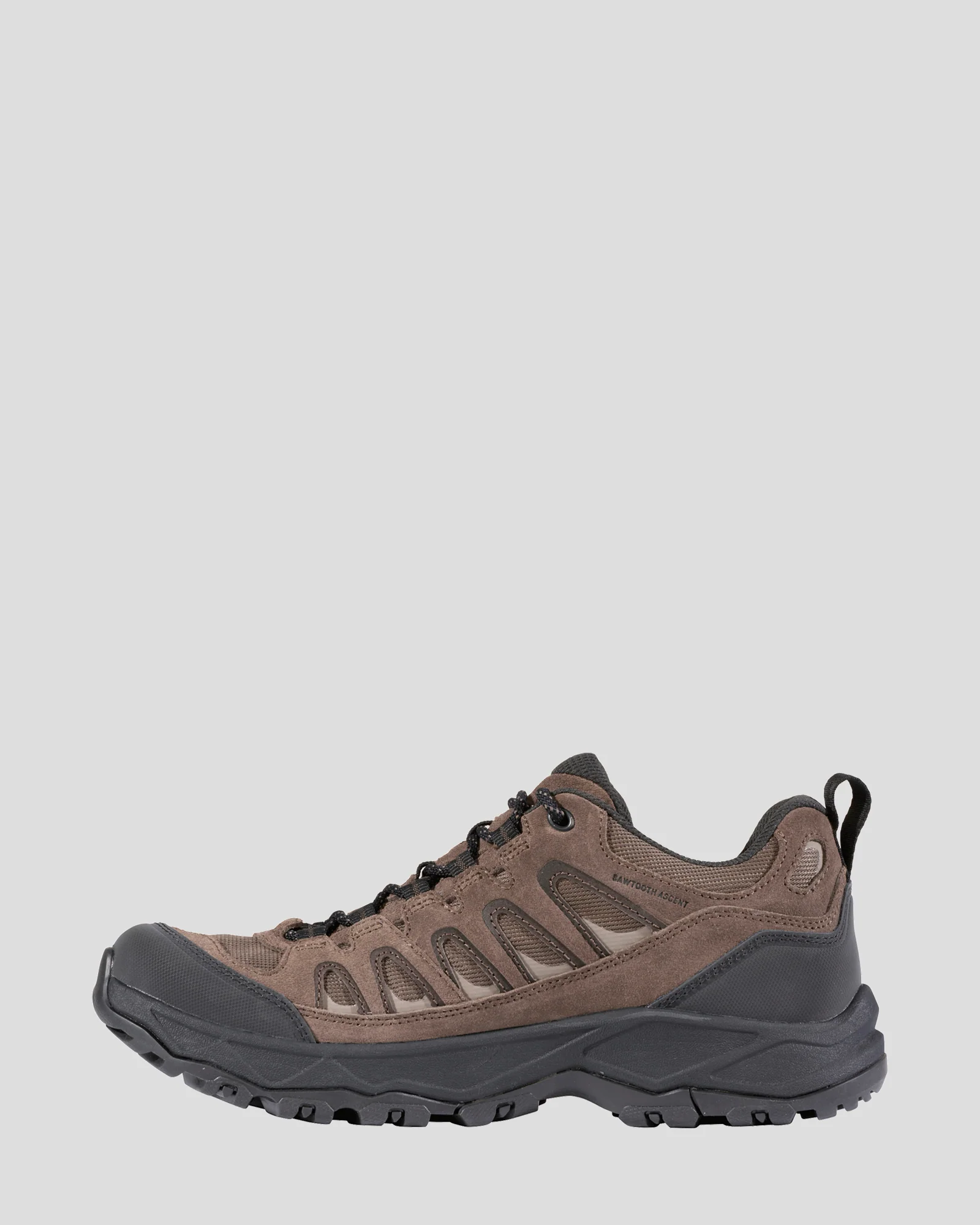 Men's Oboz Sawtooth Ascent Low B-DRY Shoes - Classic Brown - Image 3