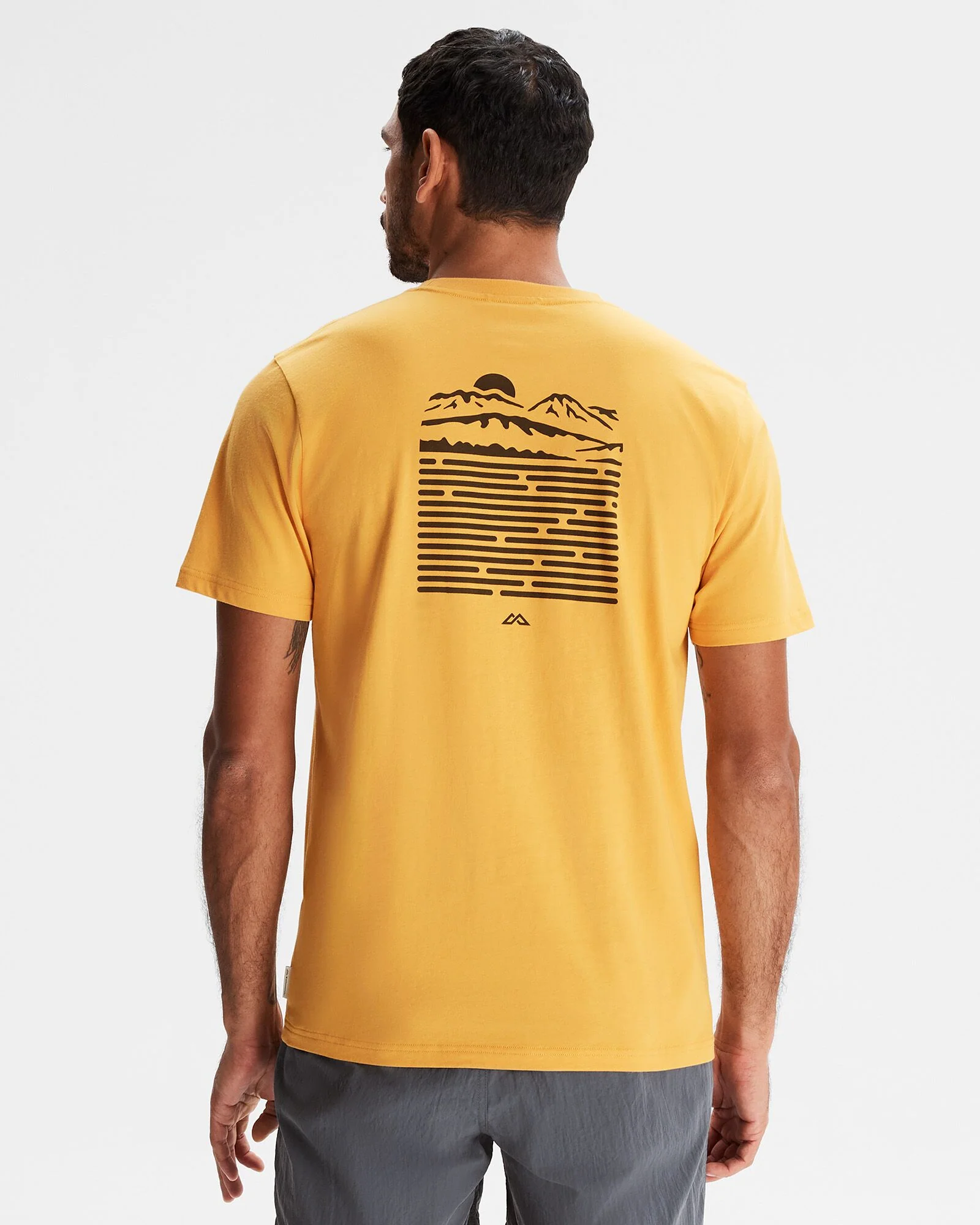 Men's OT Organic Cotton T-shirt - Mustard Yellow