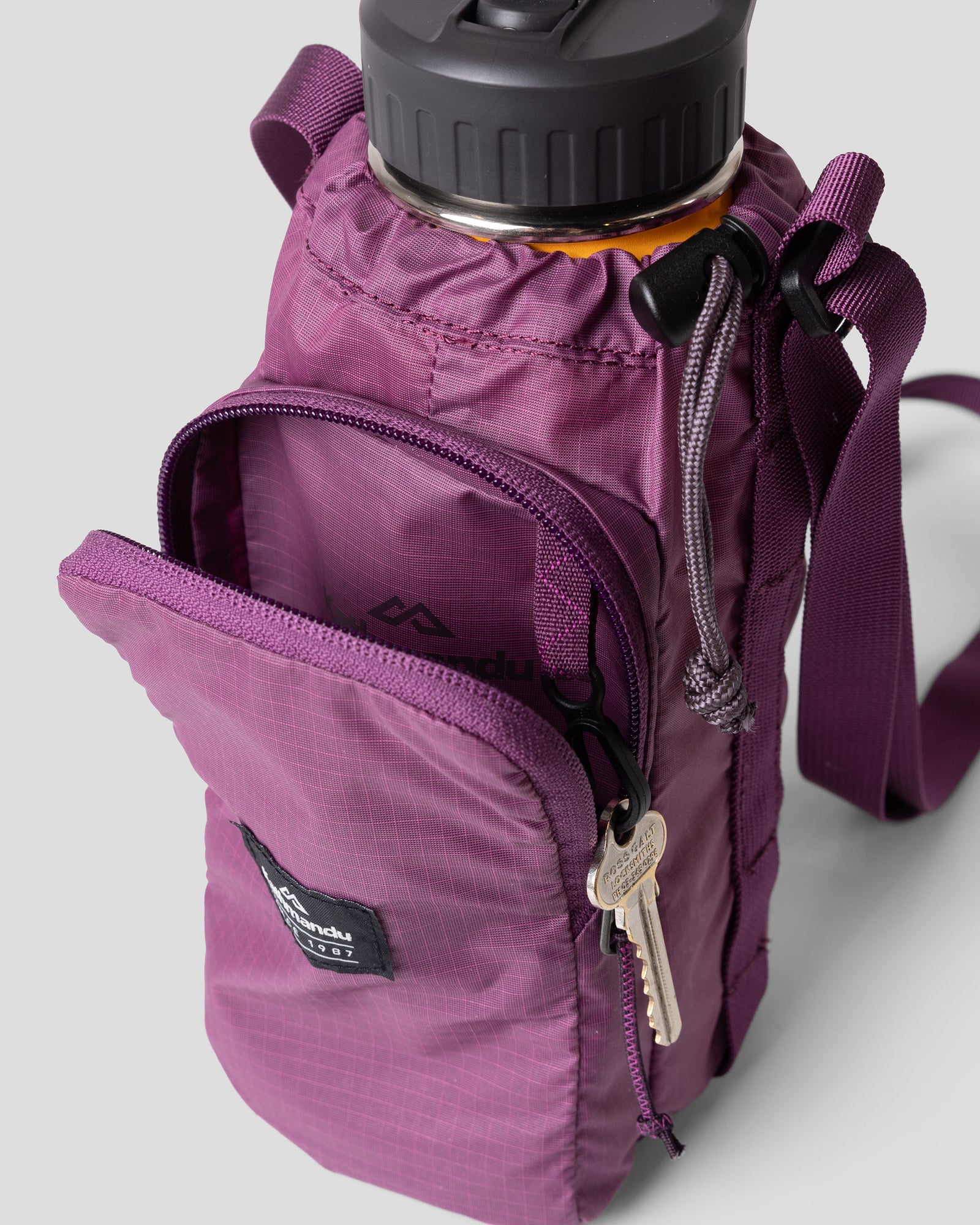 Pack&Go Bottle Holder - Washed Berry - Image 3