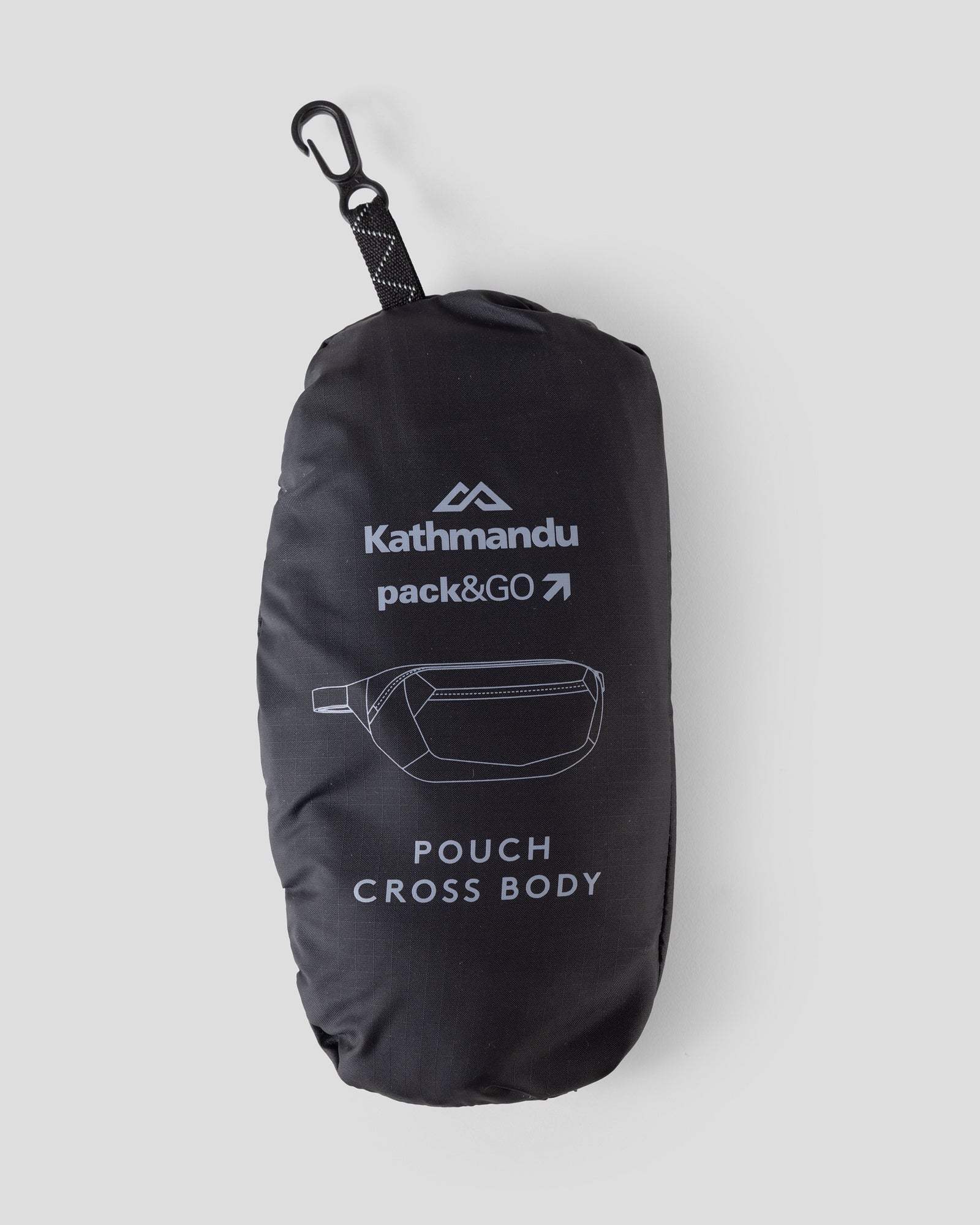 Pack&Go Crossbody Pouch - Black Stingray - Image 4